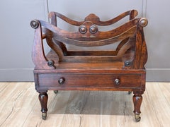 Lyre de Canterbury en bois de rose de Guillaume IV, attribuée à William Dartnal