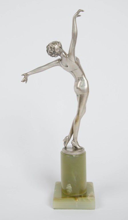 Austrian Fleur Sculpture by Josef Lorenzi For Sale