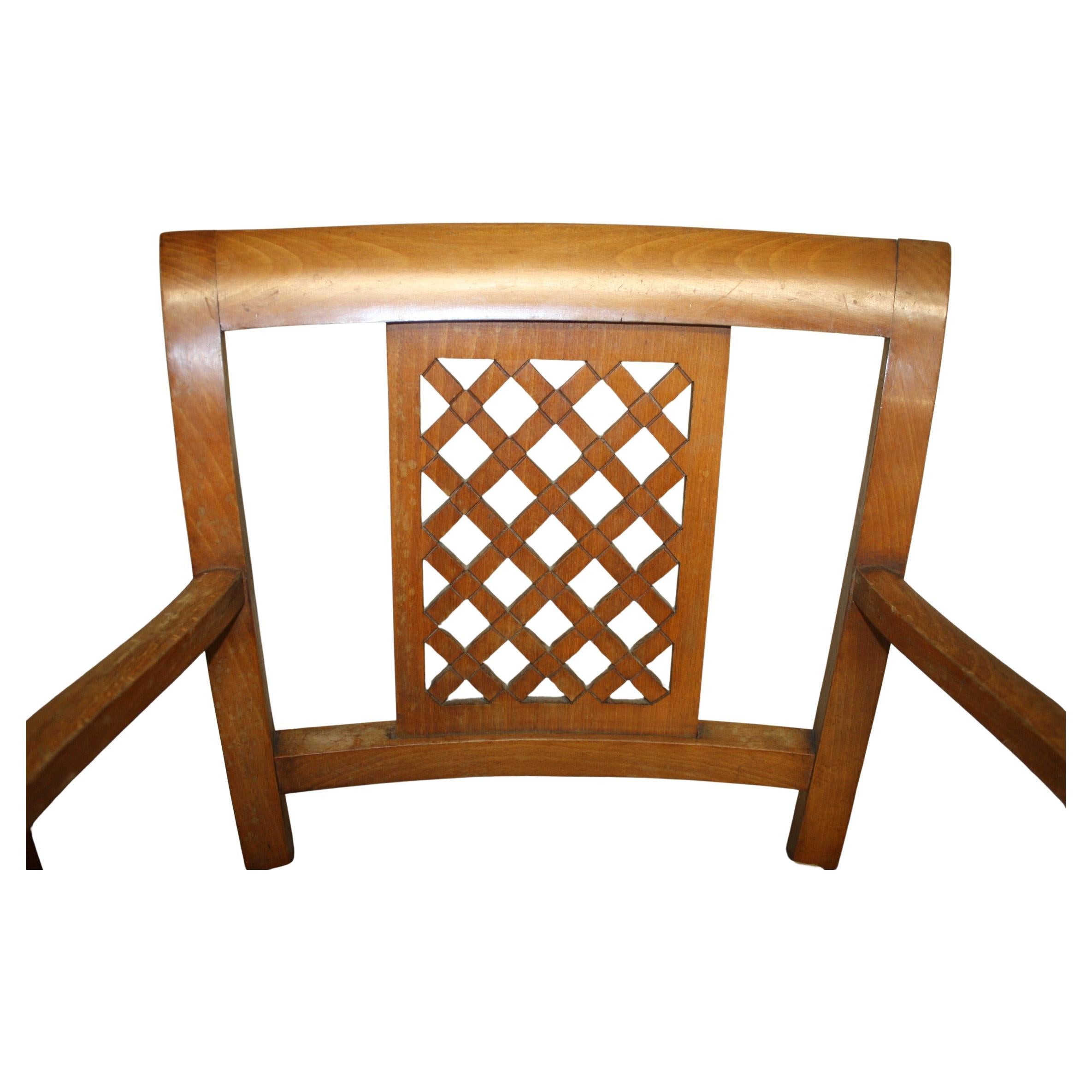 Französische Sessel im Directoire-Stil aus der Mitte des 20 im Angebot 3