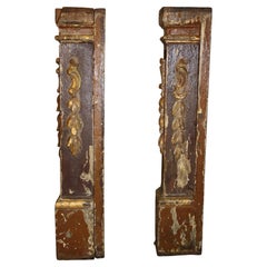 18th Century Pair of Italian Pedestals