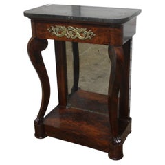 French Restauration Period Console with mirror, Circa 1815