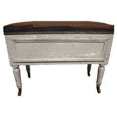French, 19th Century, Stool or Small Bench