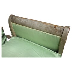French Twin Beds, Grey Lacquer Finish, Circa 1880 Set