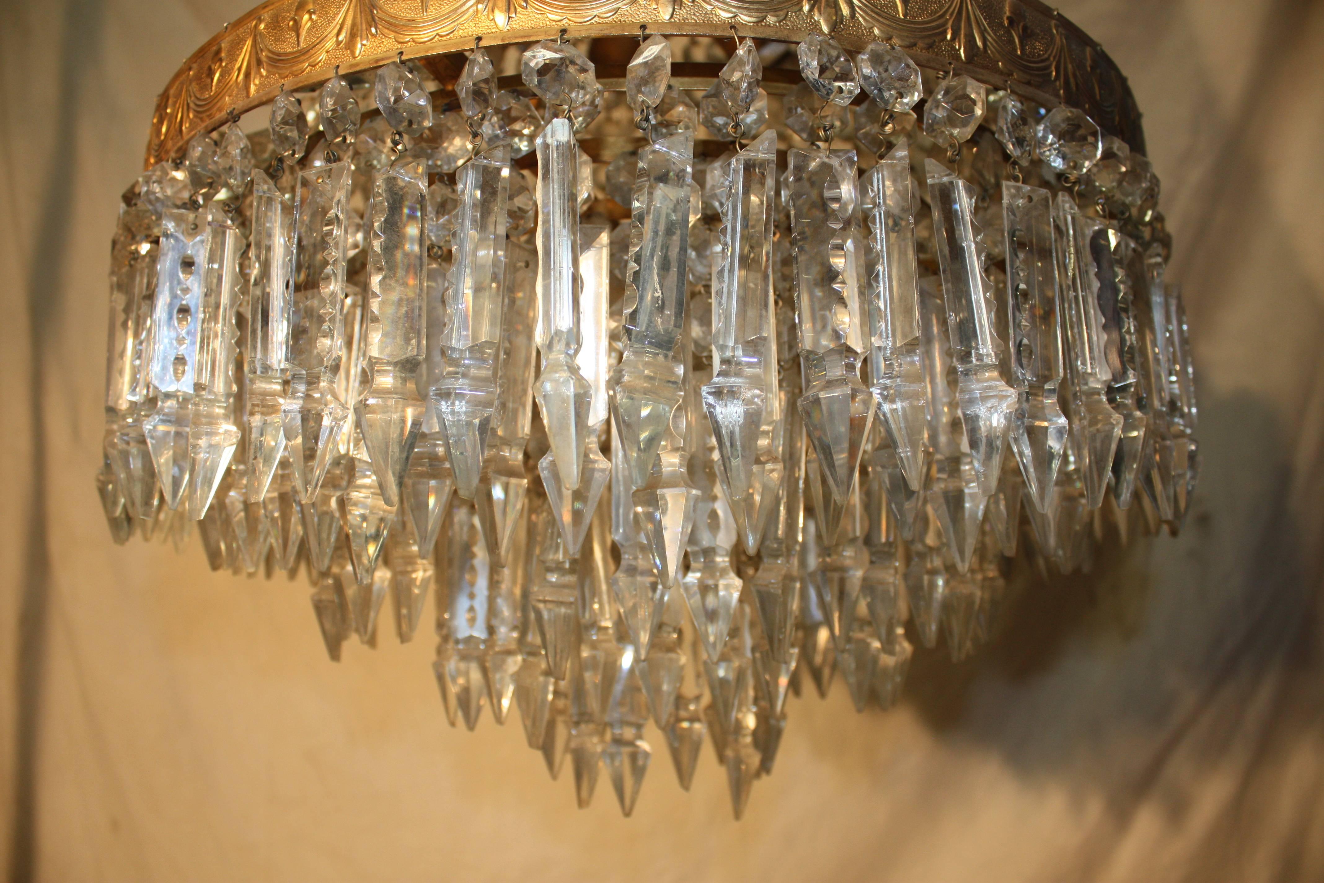 Beautiful French Empire Style Chandelier 1