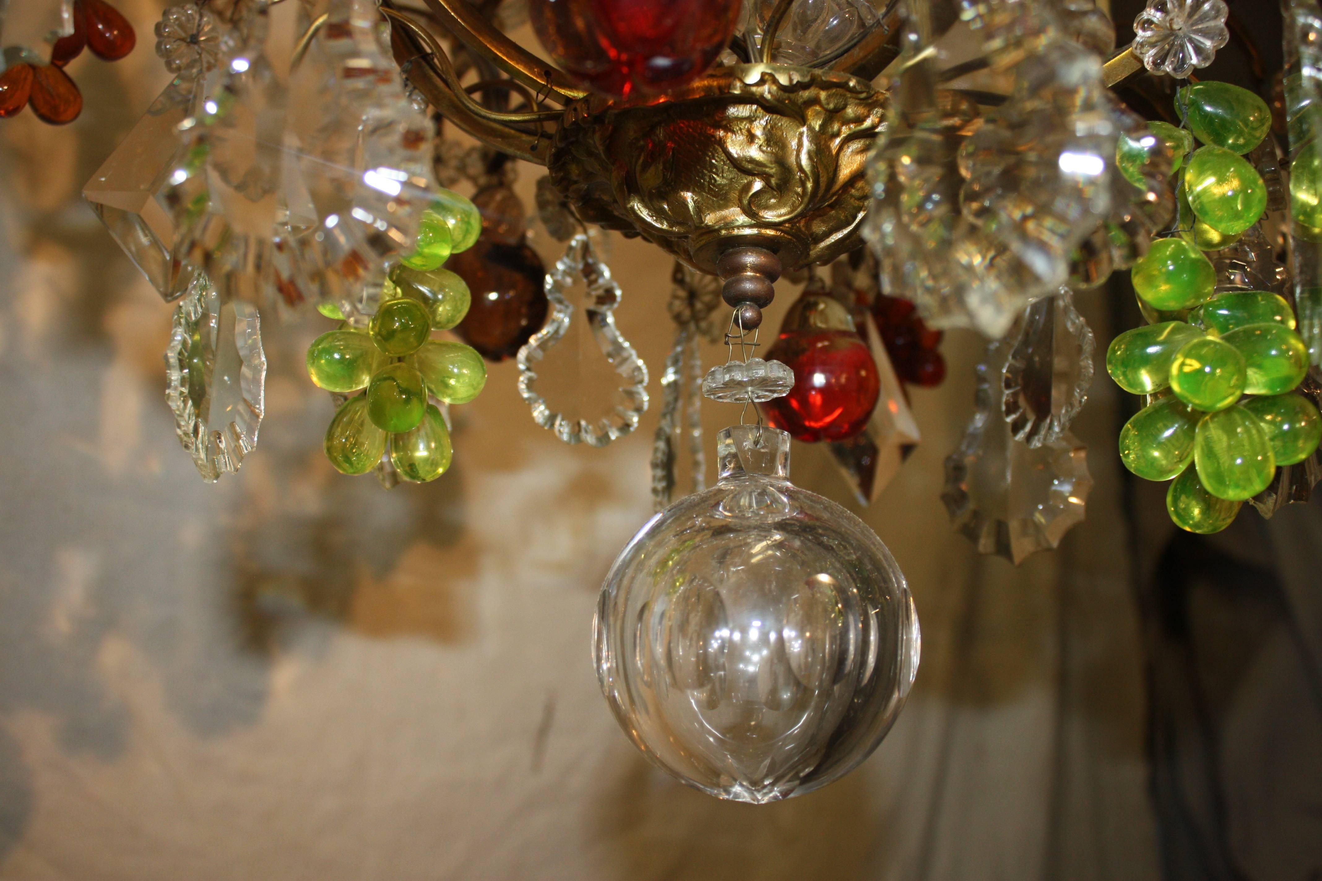 Charming French Chandelier and Crystal 4