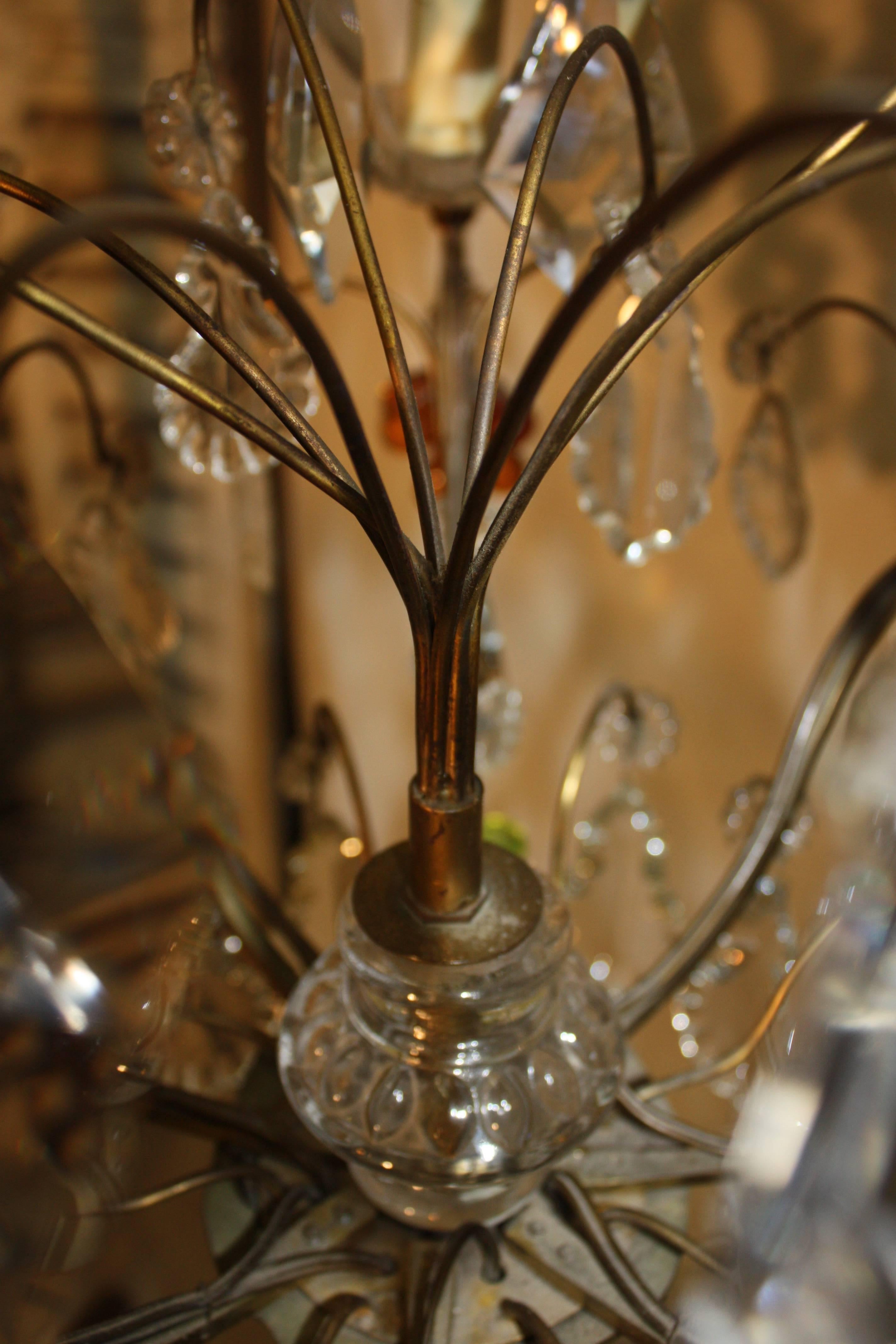 Charming French Chandelier and Crystal 2