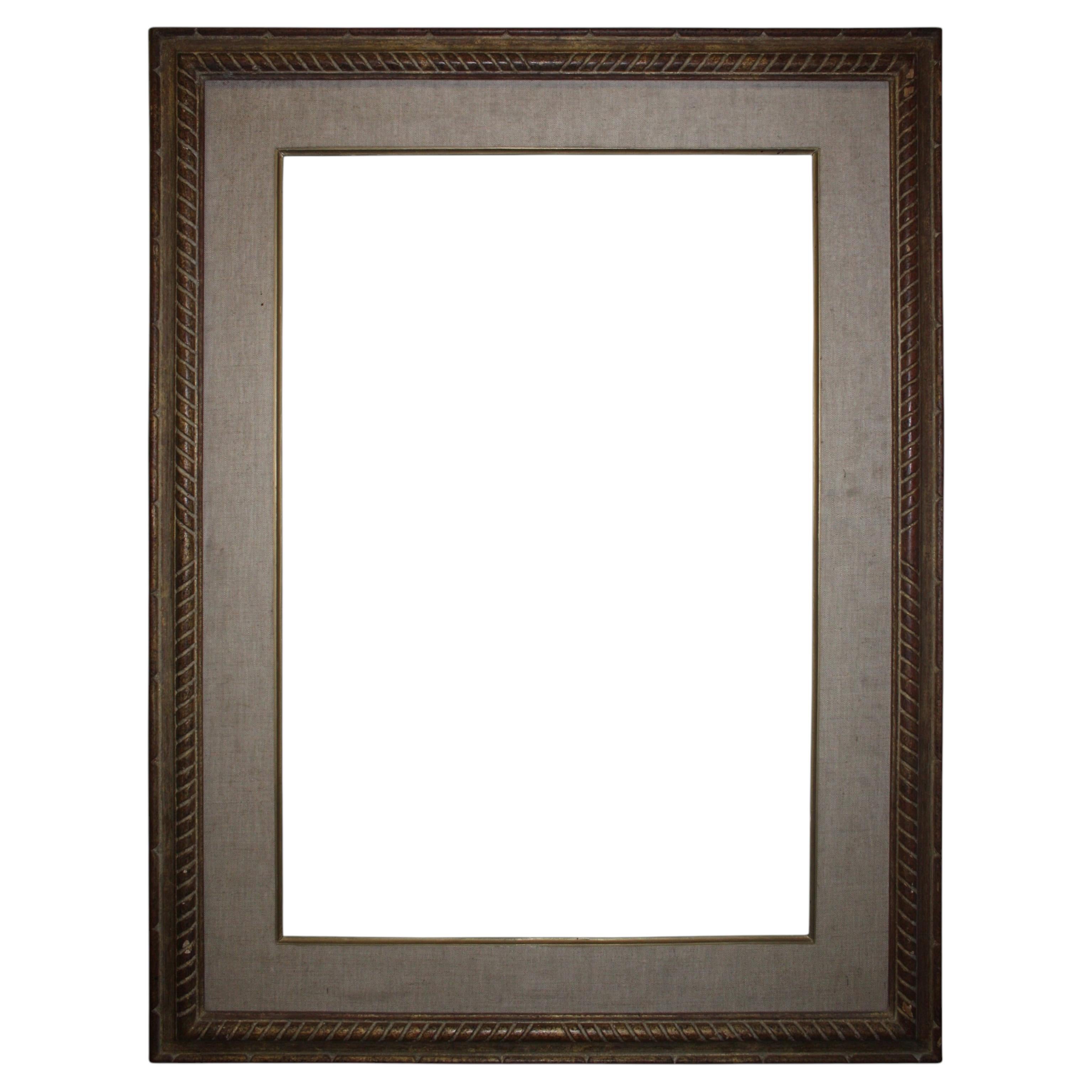 Antique Gilt Picture Frame, French, Early 20th Century, Circa 1920 For Sale