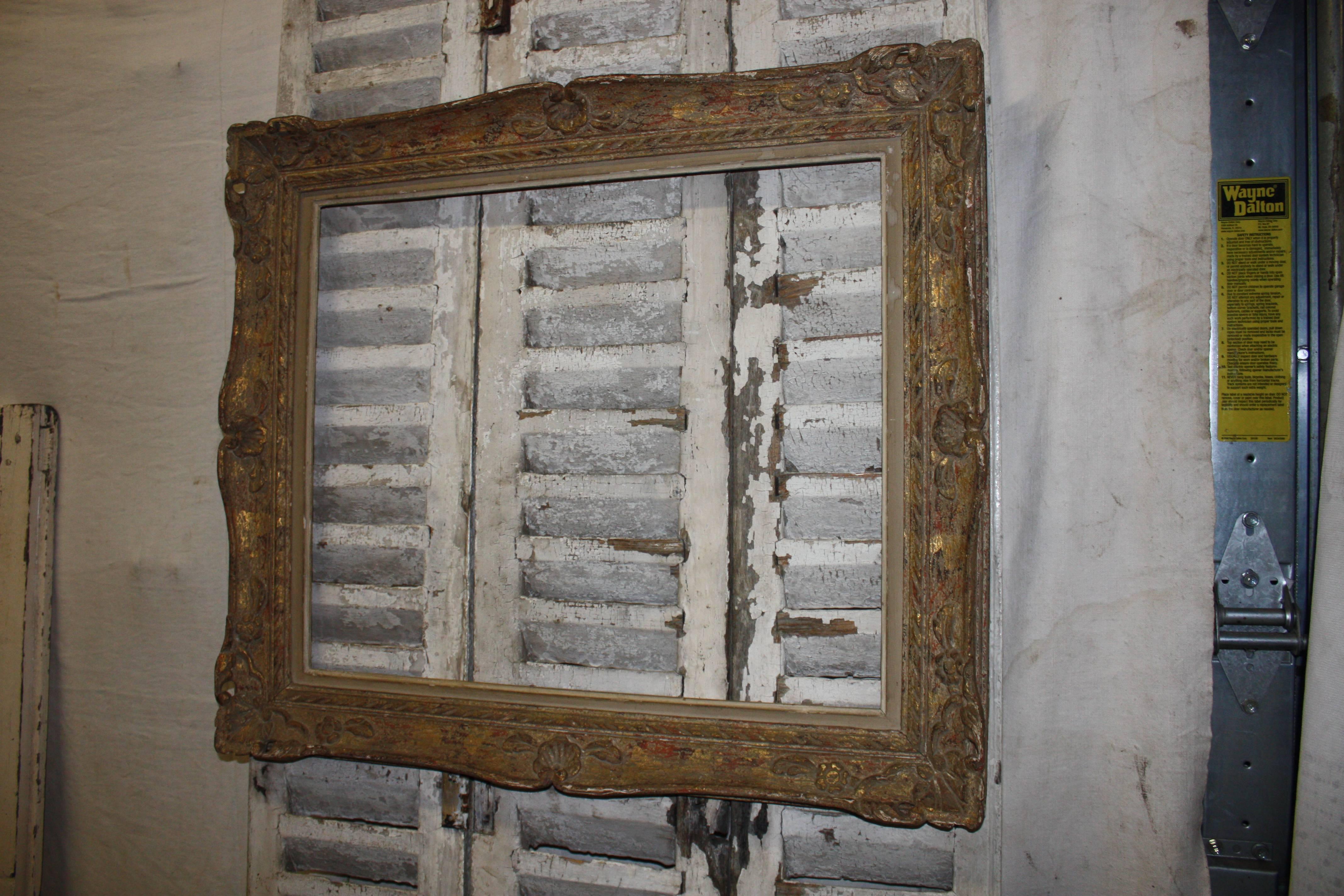 19th century French frame. Provenance; Paris, France.