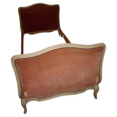 19th Century French Louis XV Lacquered Bed Frame, Circa 1880