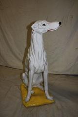 Superb Italian Greyhound Dog Sculpture