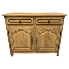 French Oak Buffet, Louis XIV Style, Early 20th Century, Circa 1920