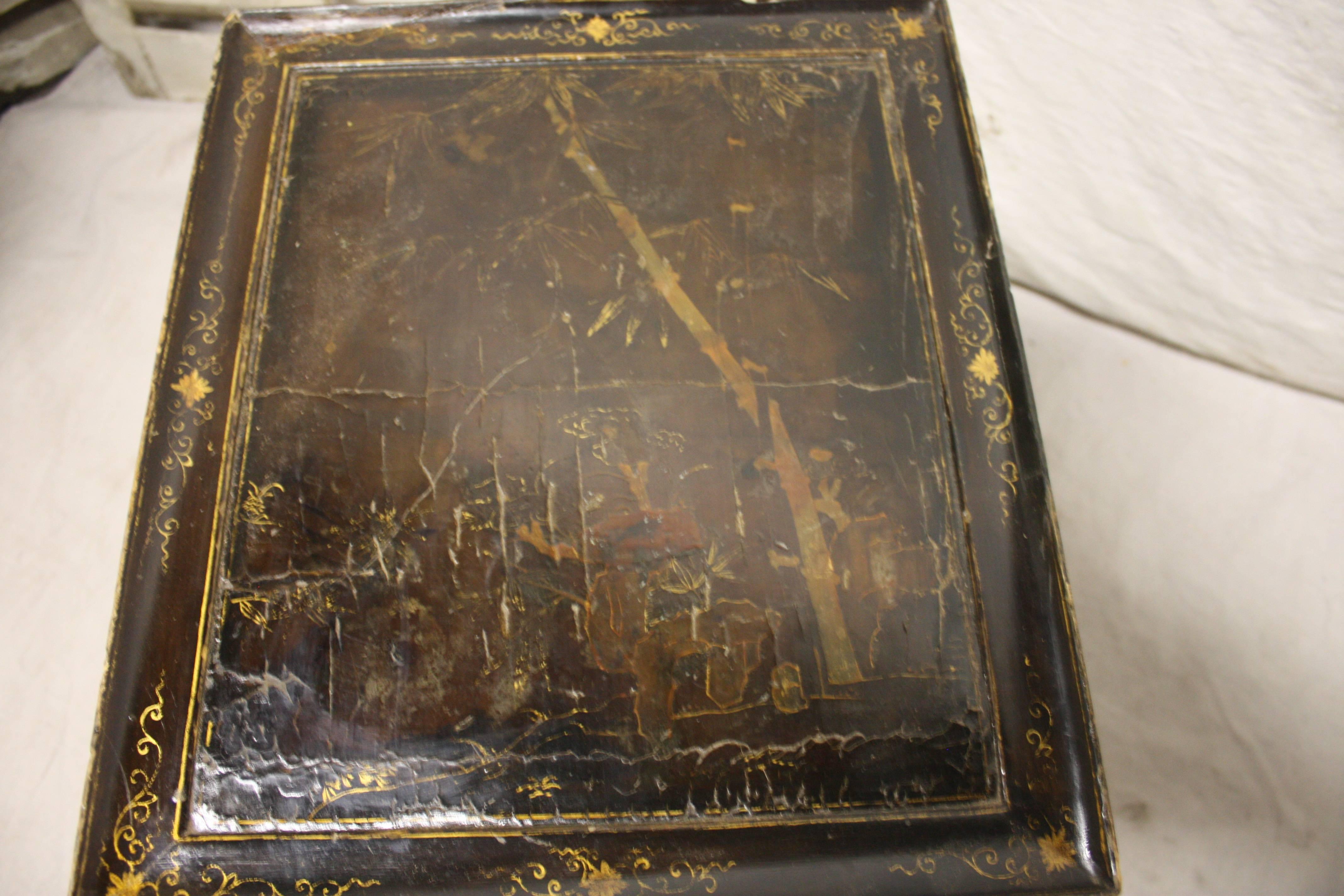 19th Century Chinoiserie Side Table In Good Condition For Sale In Stockbridge, GA