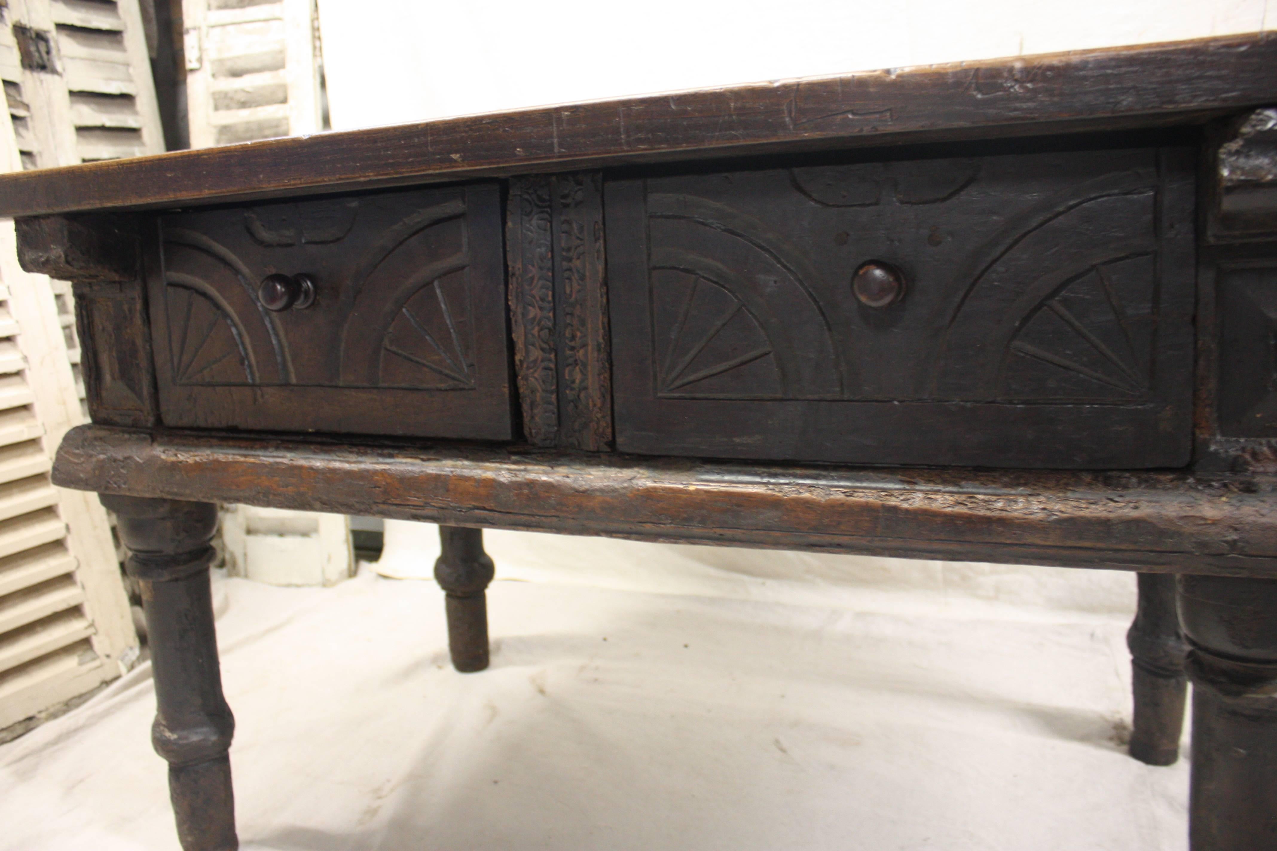 18th Century and Earlier 16th Century Rustic Table