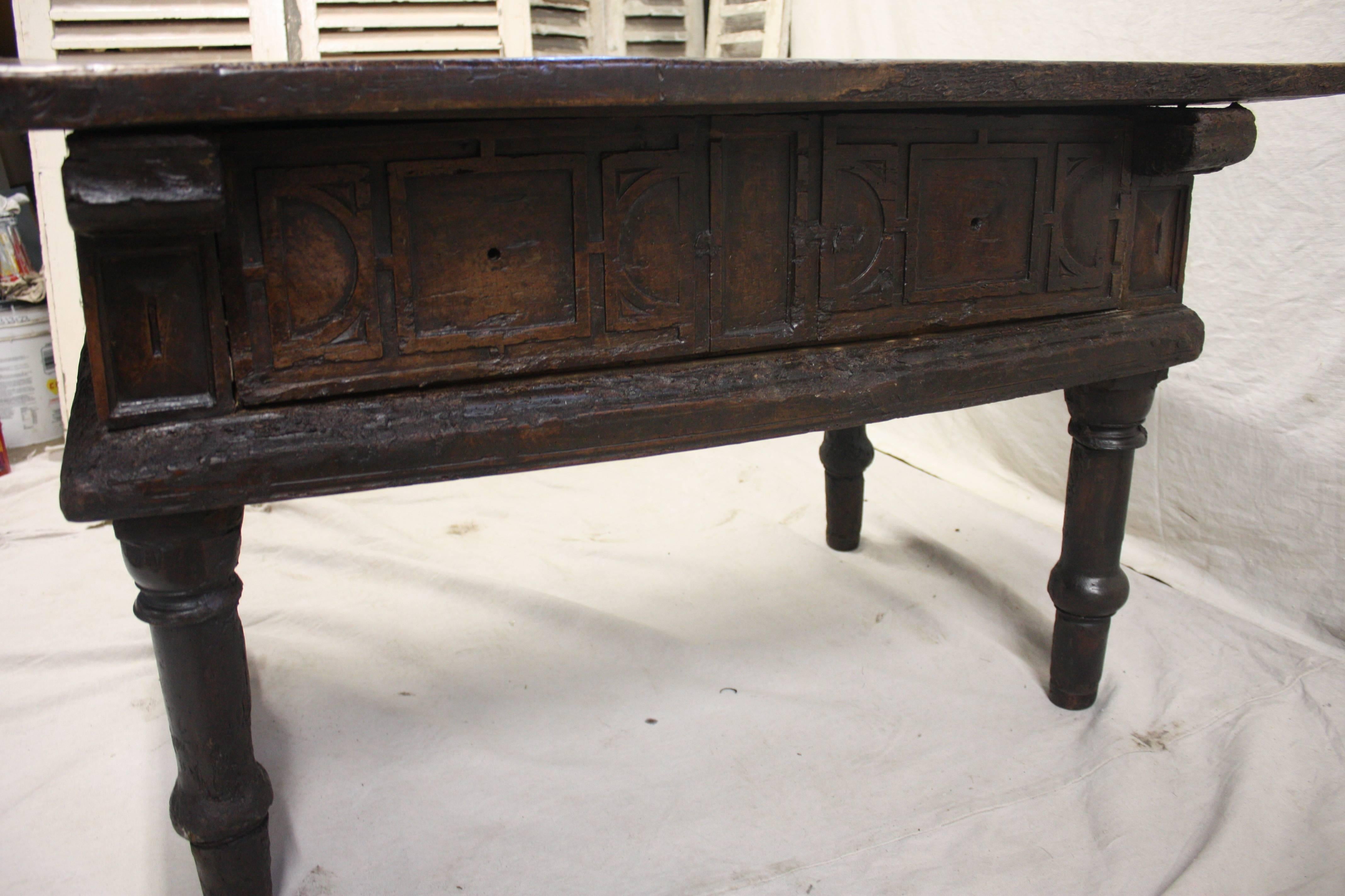 Oak 16th Century Rustic Table