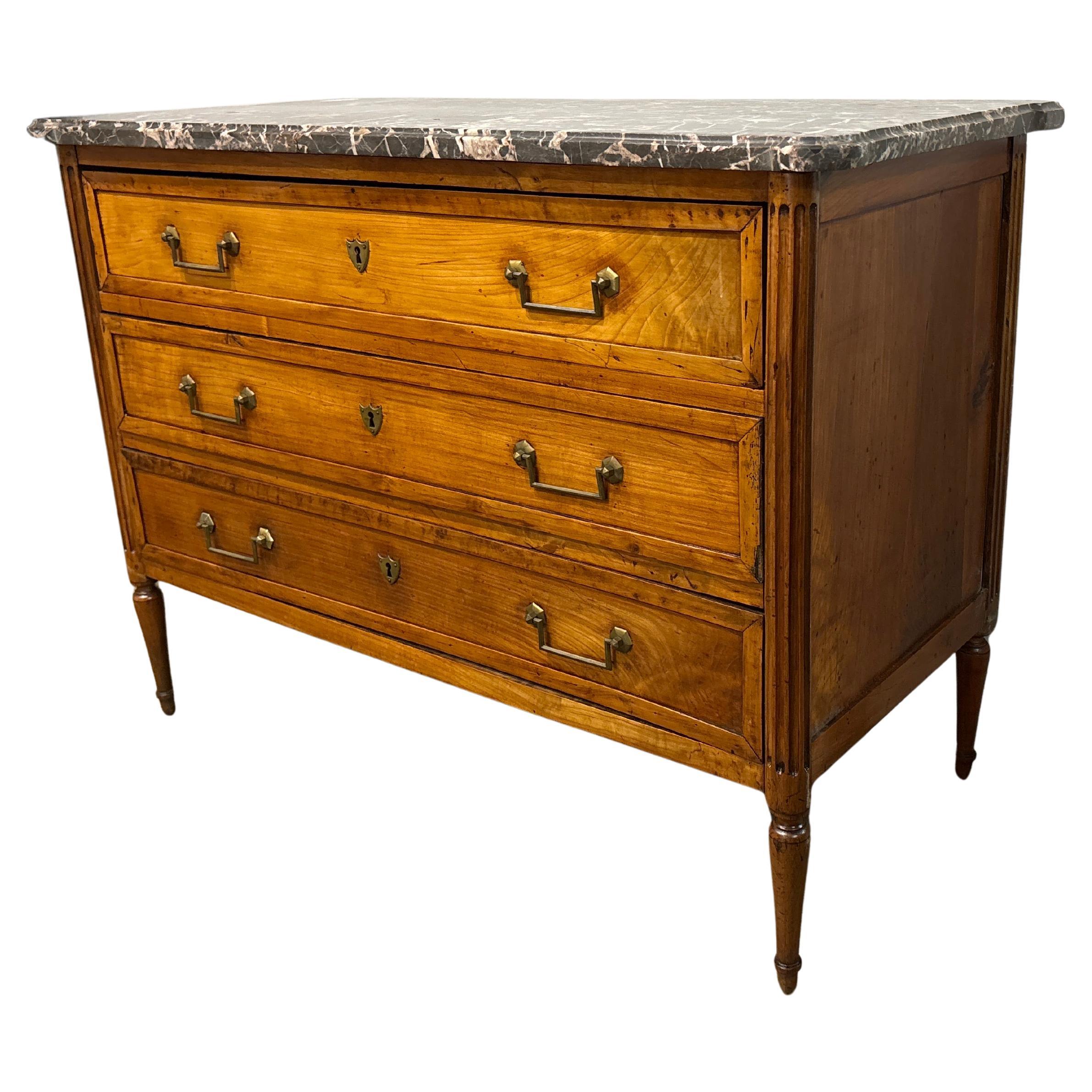 French 18th Century Louis XVI Commode For Sale 1