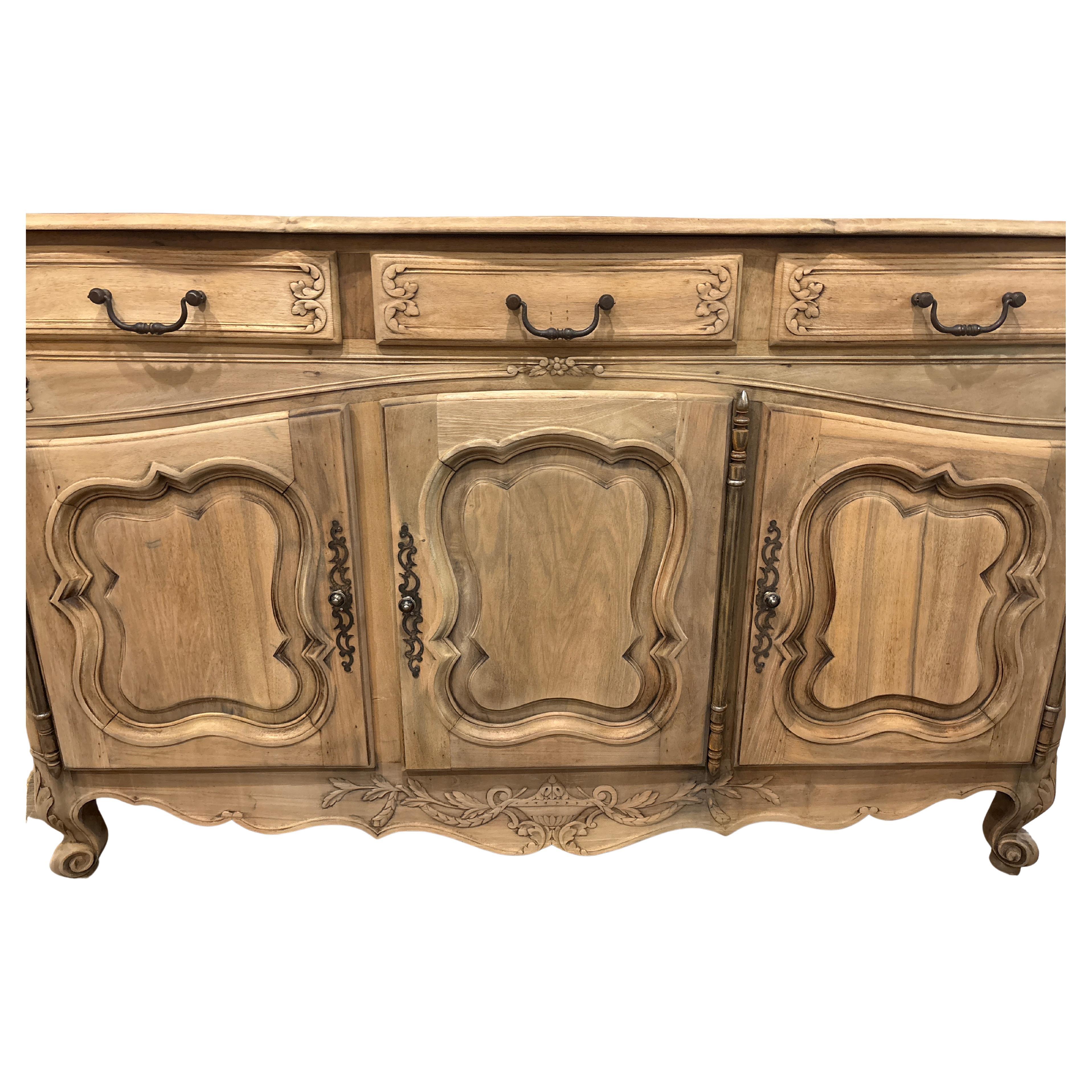 Louis XV French 19th Century Sideboard For Sale