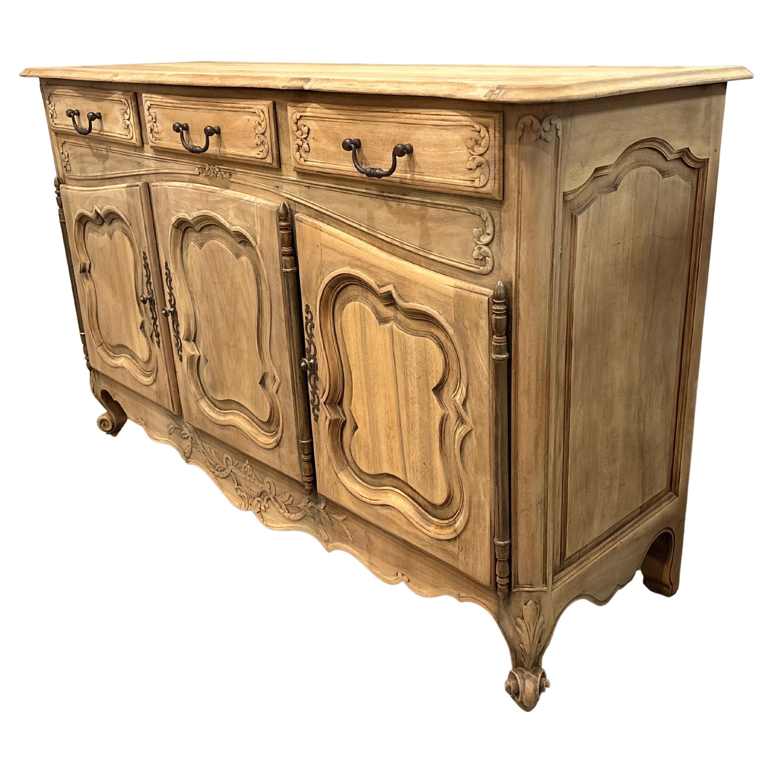 Walnut French 19th Century Sideboard For Sale