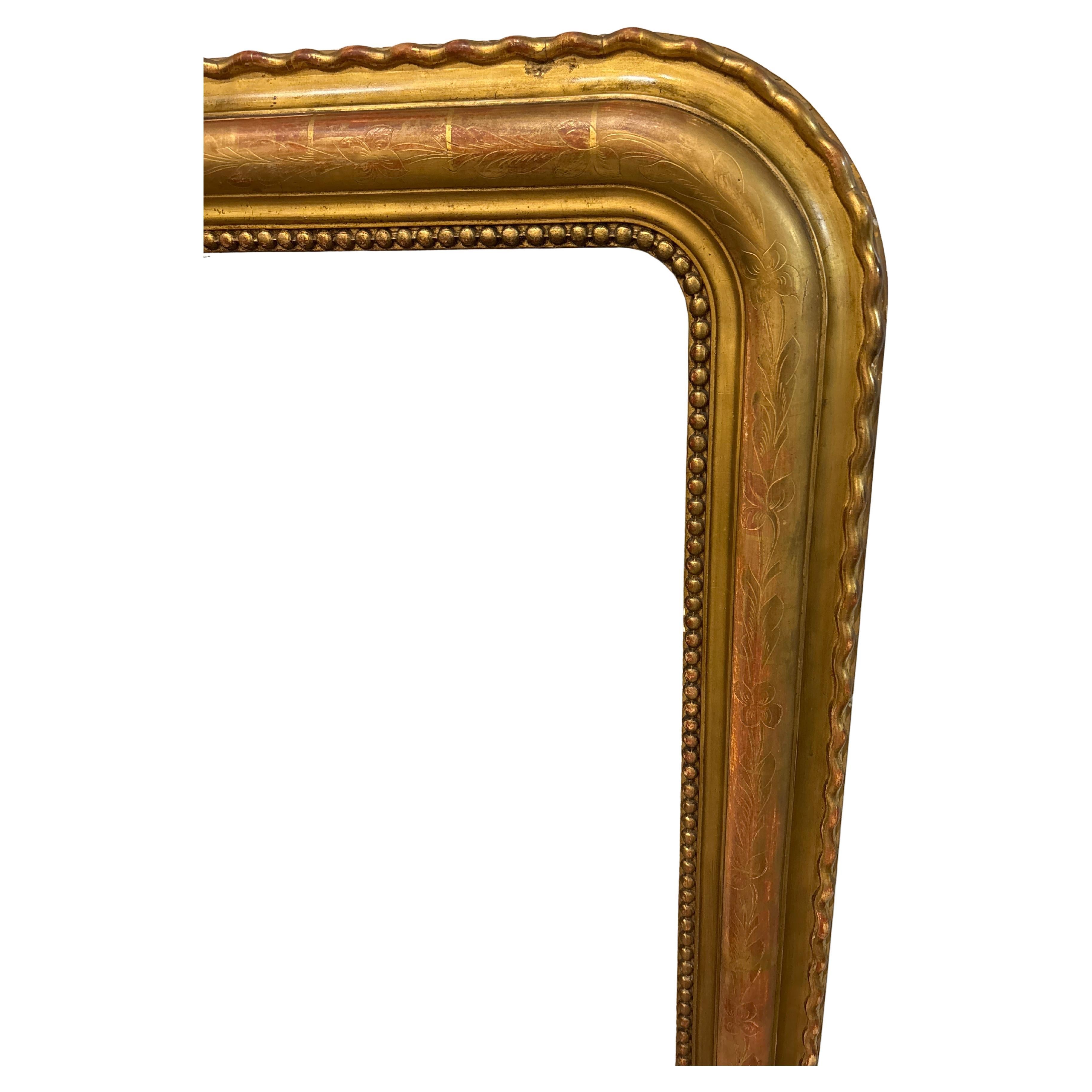 Français Miroir Louis Philippe français du 19ème siècle en vente
