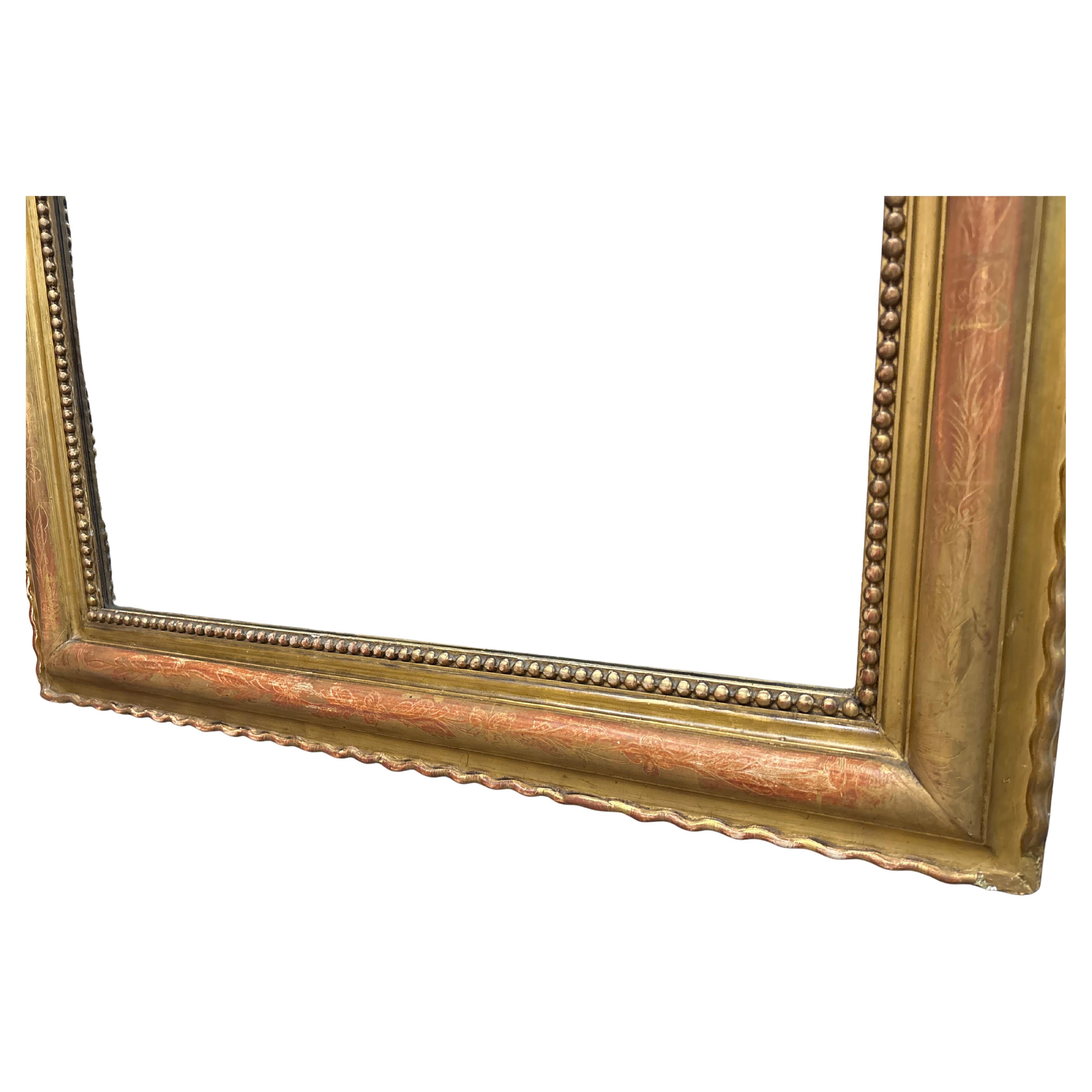 XIXe siècle Miroir Louis Philippe français du 19ème siècle en vente