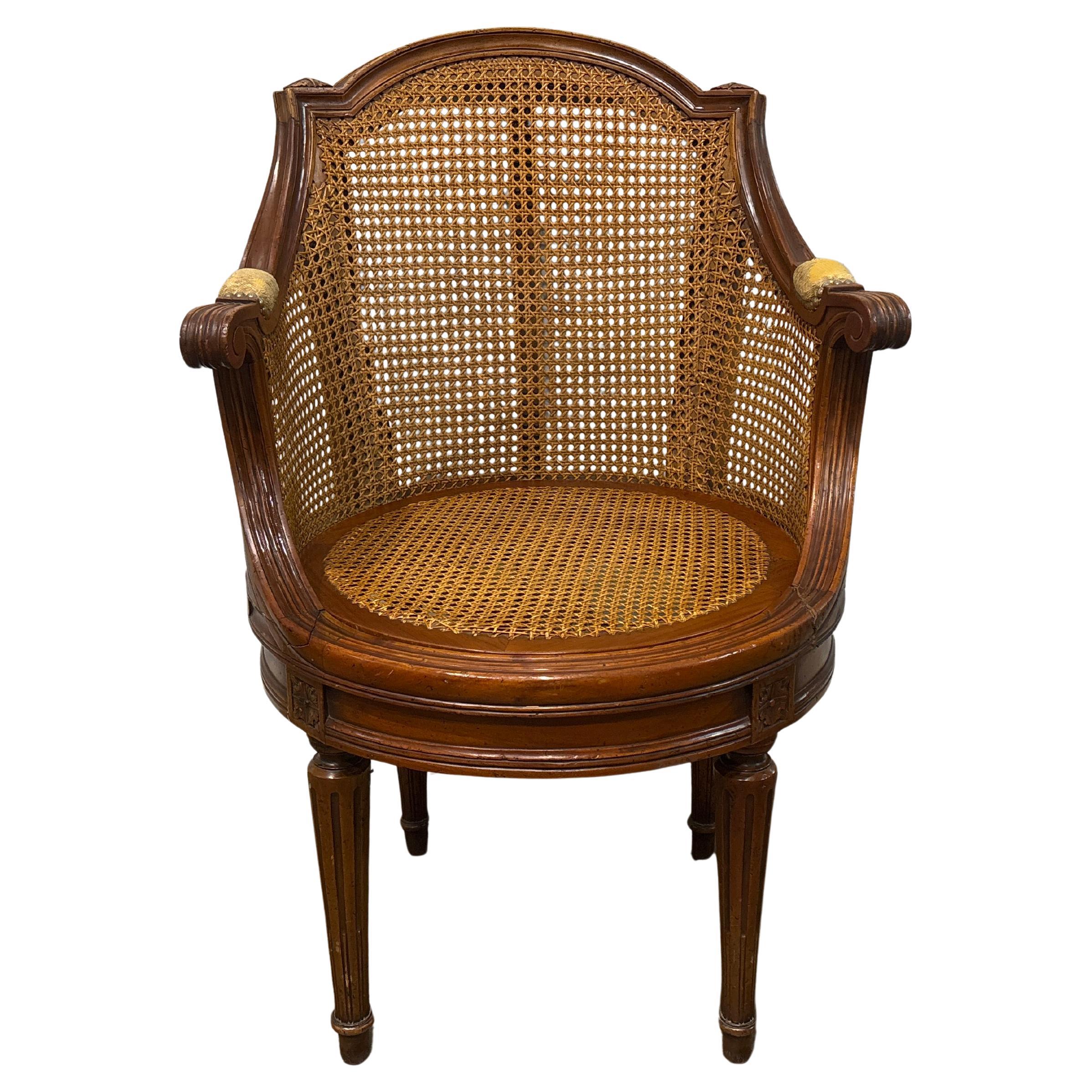French 19th Century Desk Chair