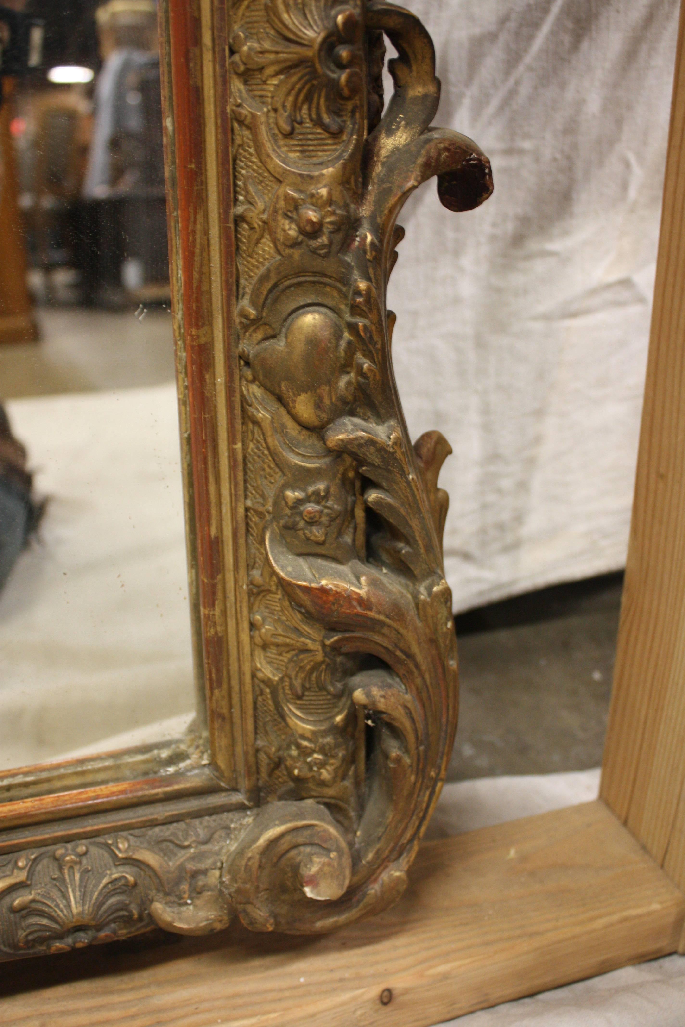 18th Century Exceptional French Regency Mirror