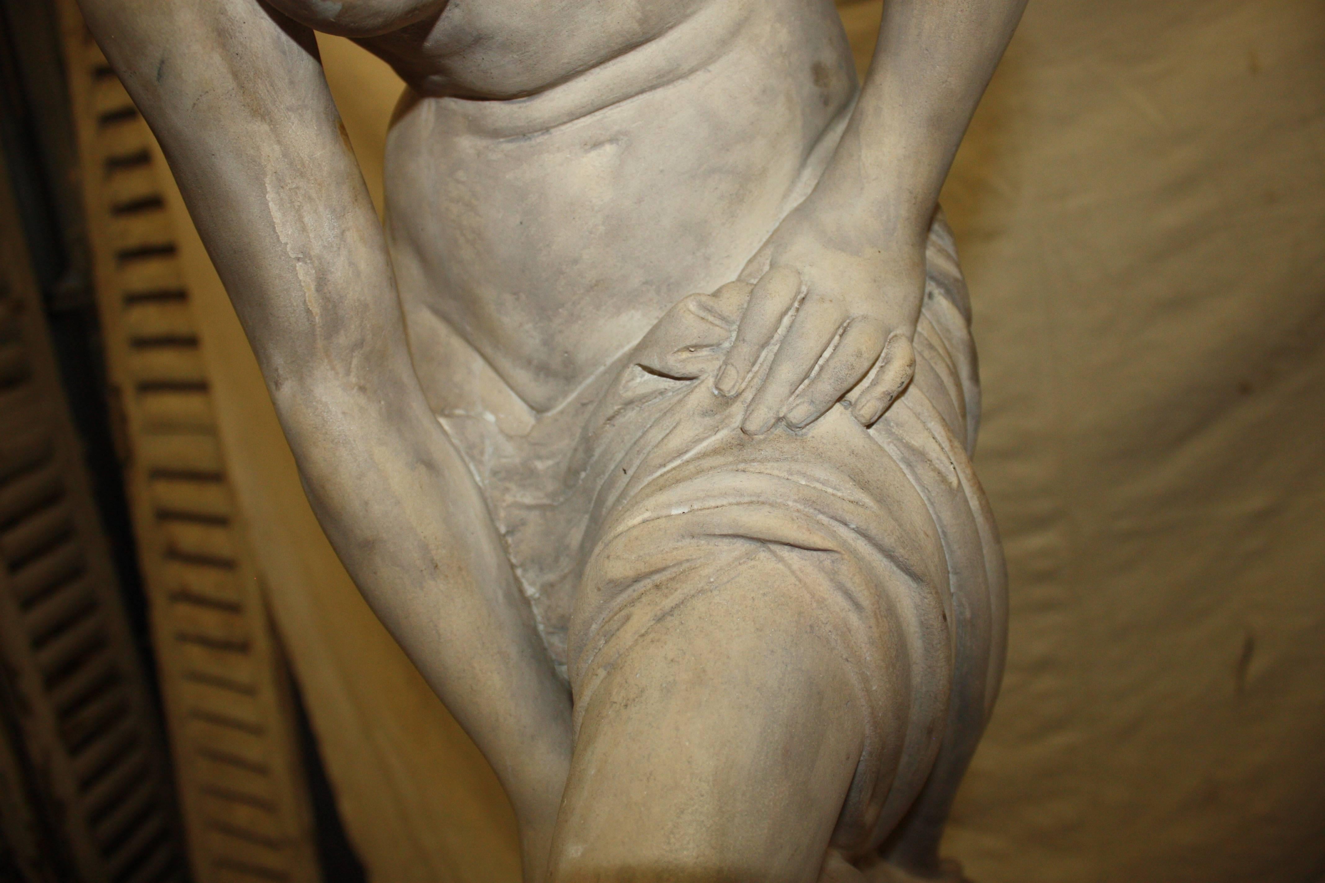 19th Century Marble Sculpture For Sale 2