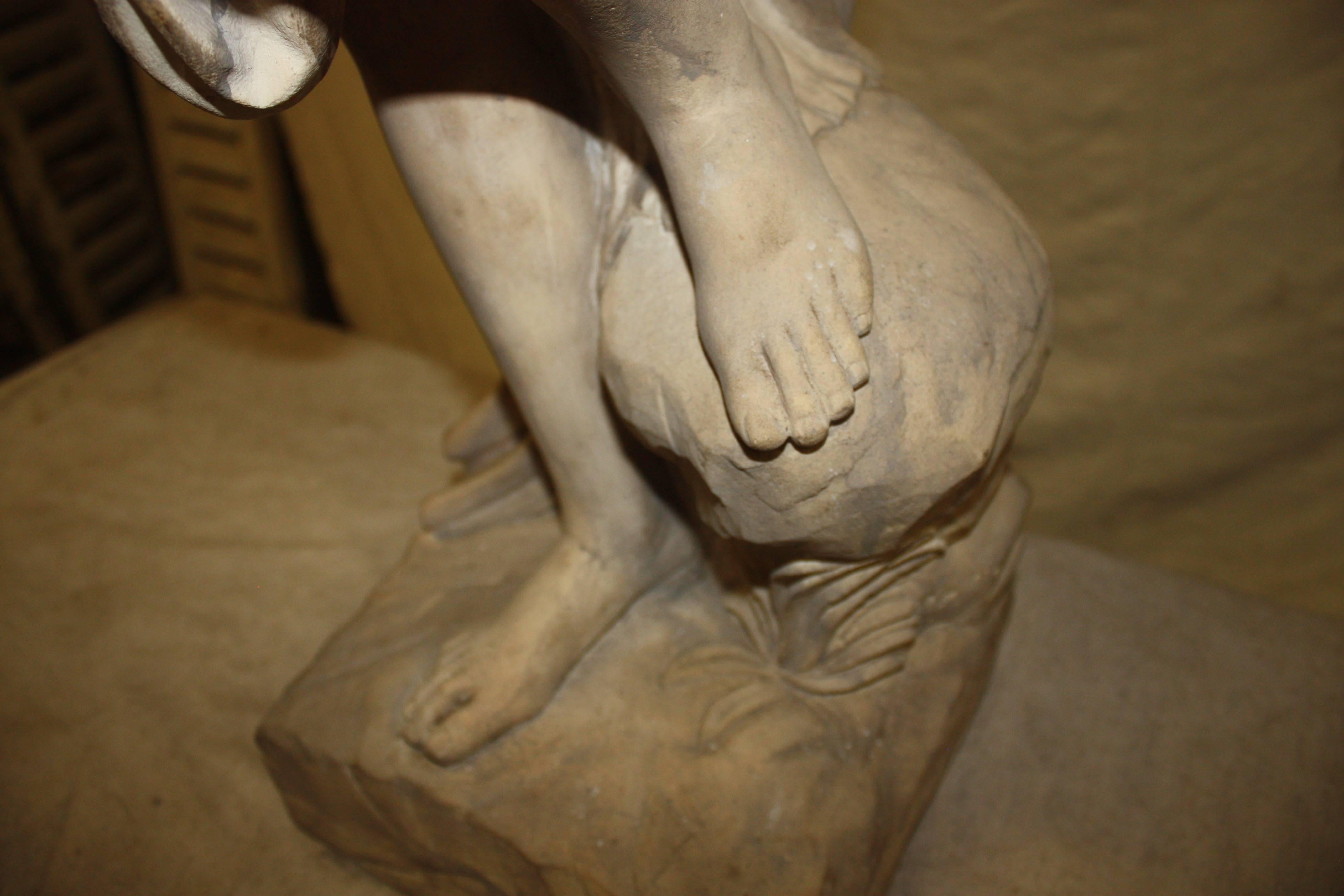 Marmor-Skulptur des 19. Jahrhunderts im Angebot 3