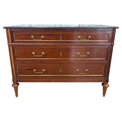 Commode française du 19ème siècle de style Louis XVI