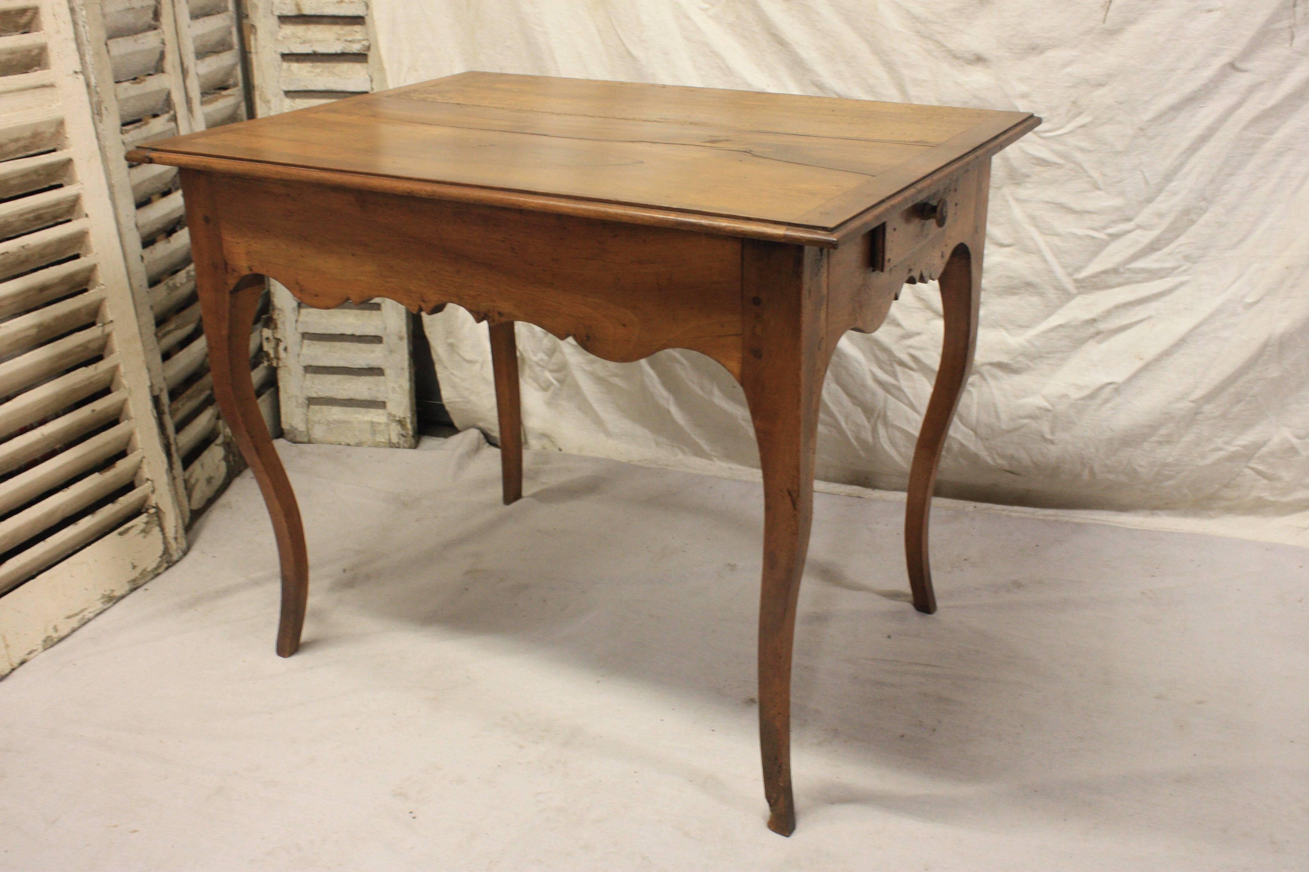 Charming 19th century French provincial table.
