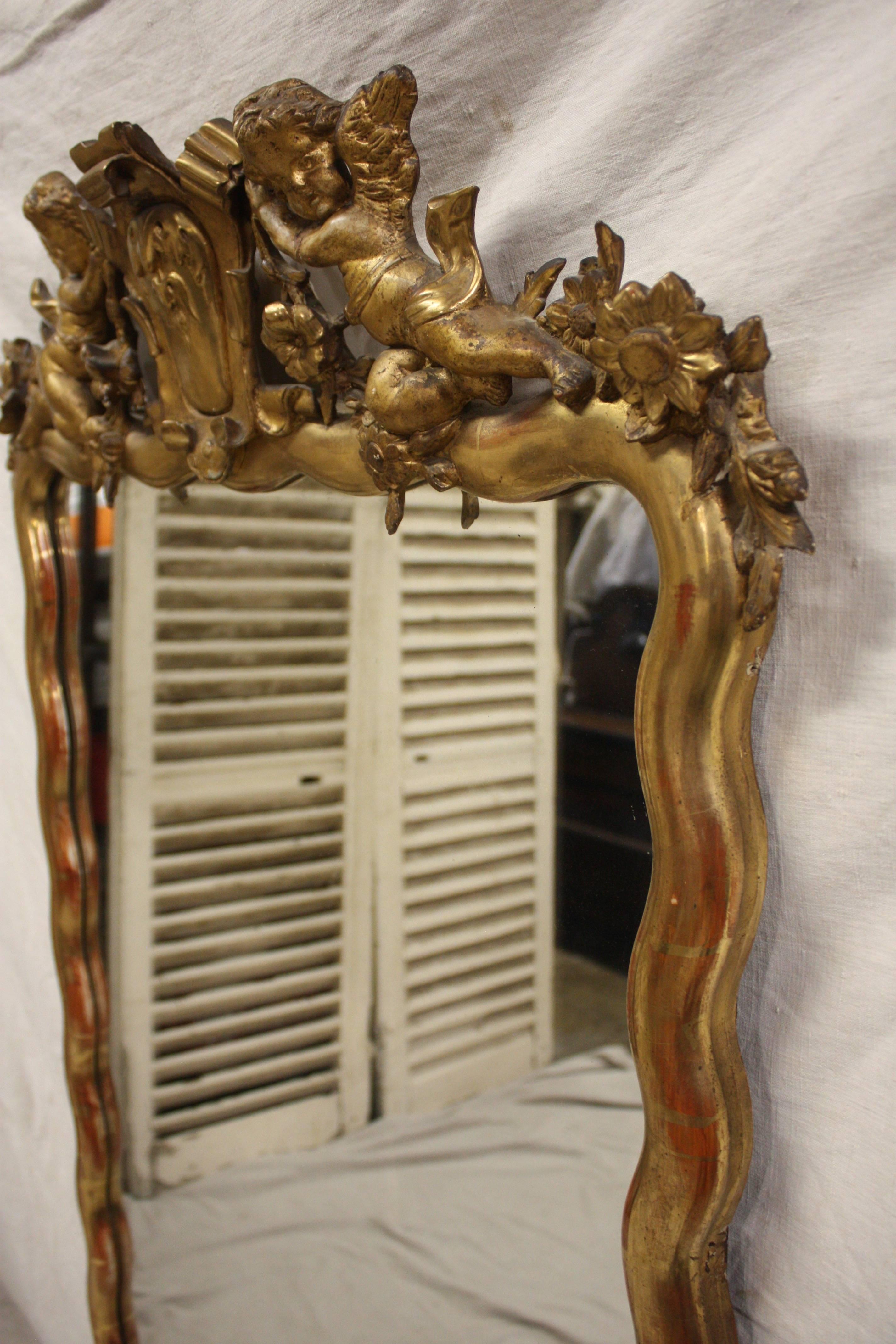 19th Century French Mirror 1