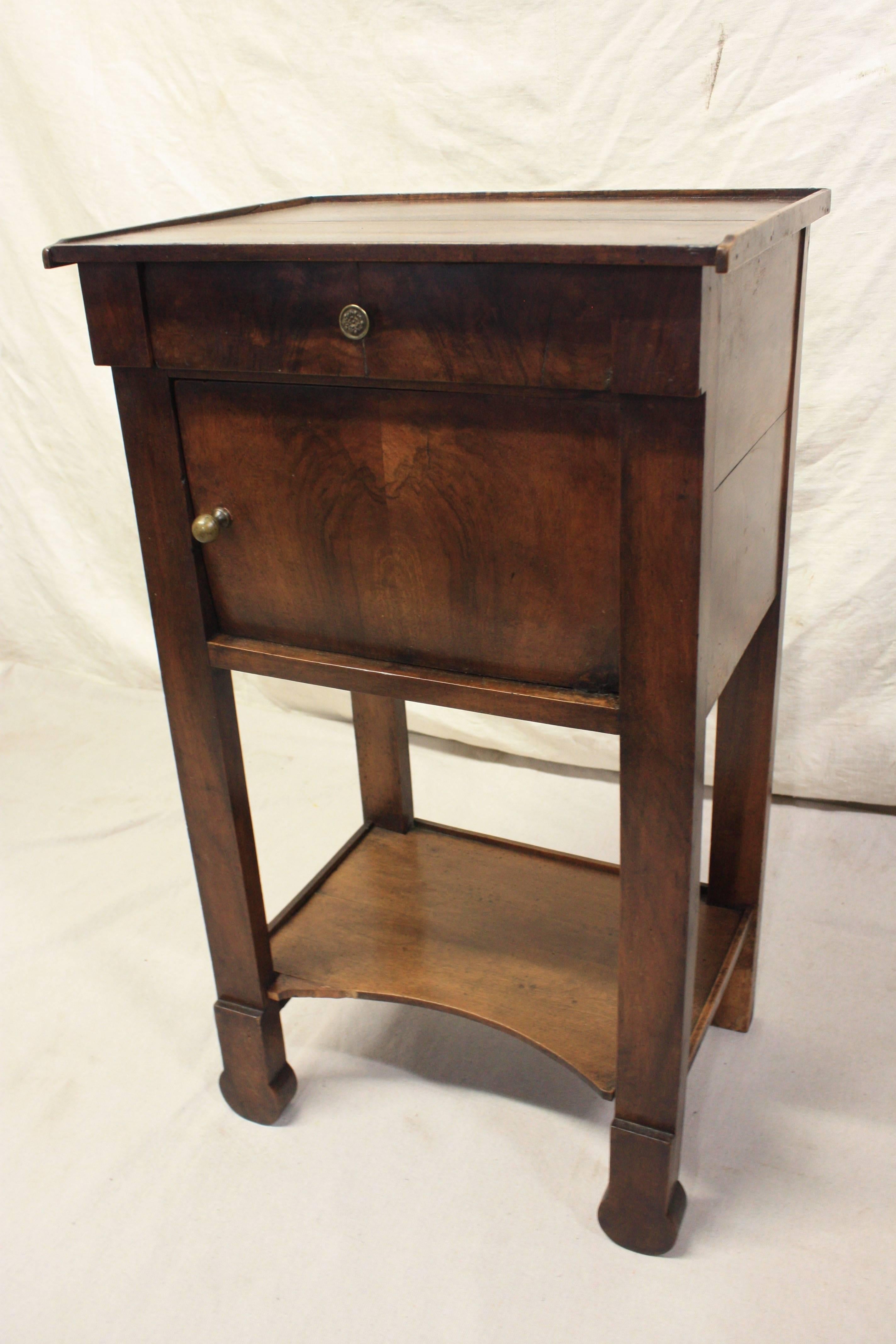 Late 18th century side table, French Restauration period.