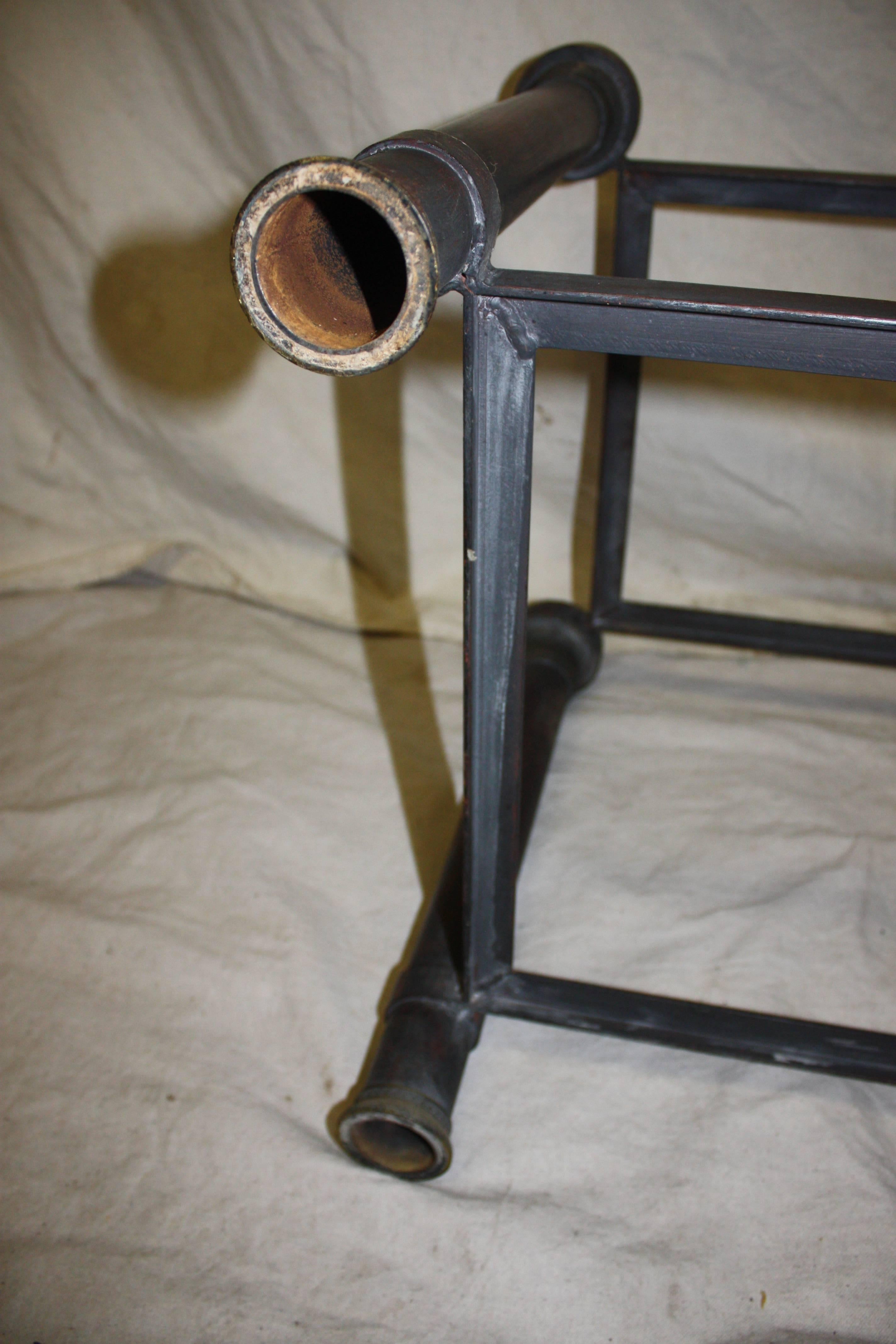 Bronze Beautiful Pair of End Tables