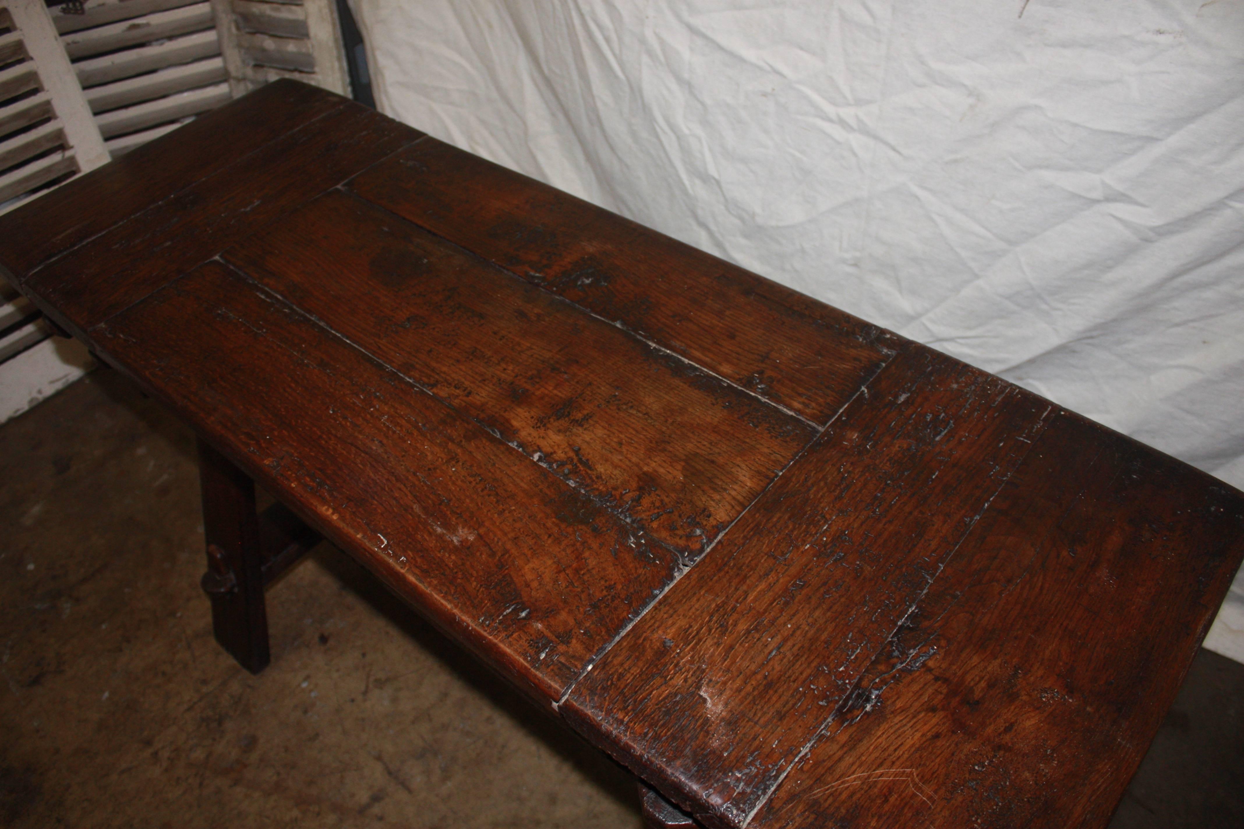 French Late 17th Century Rustic Table