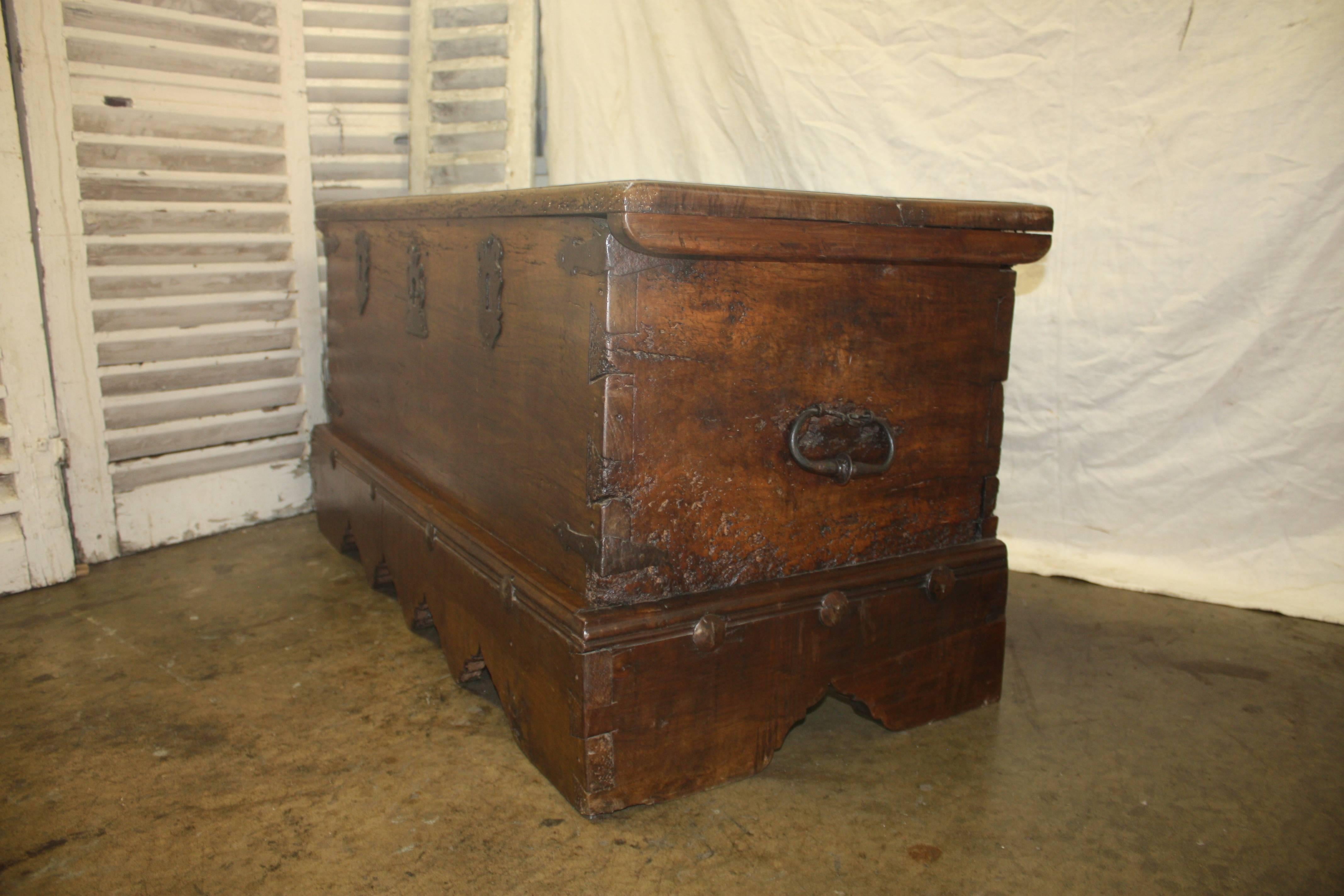 French 17th Century Trunk