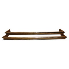 Antique Louis Philippe Gilt and Silver Valances, Mid-19th Century
