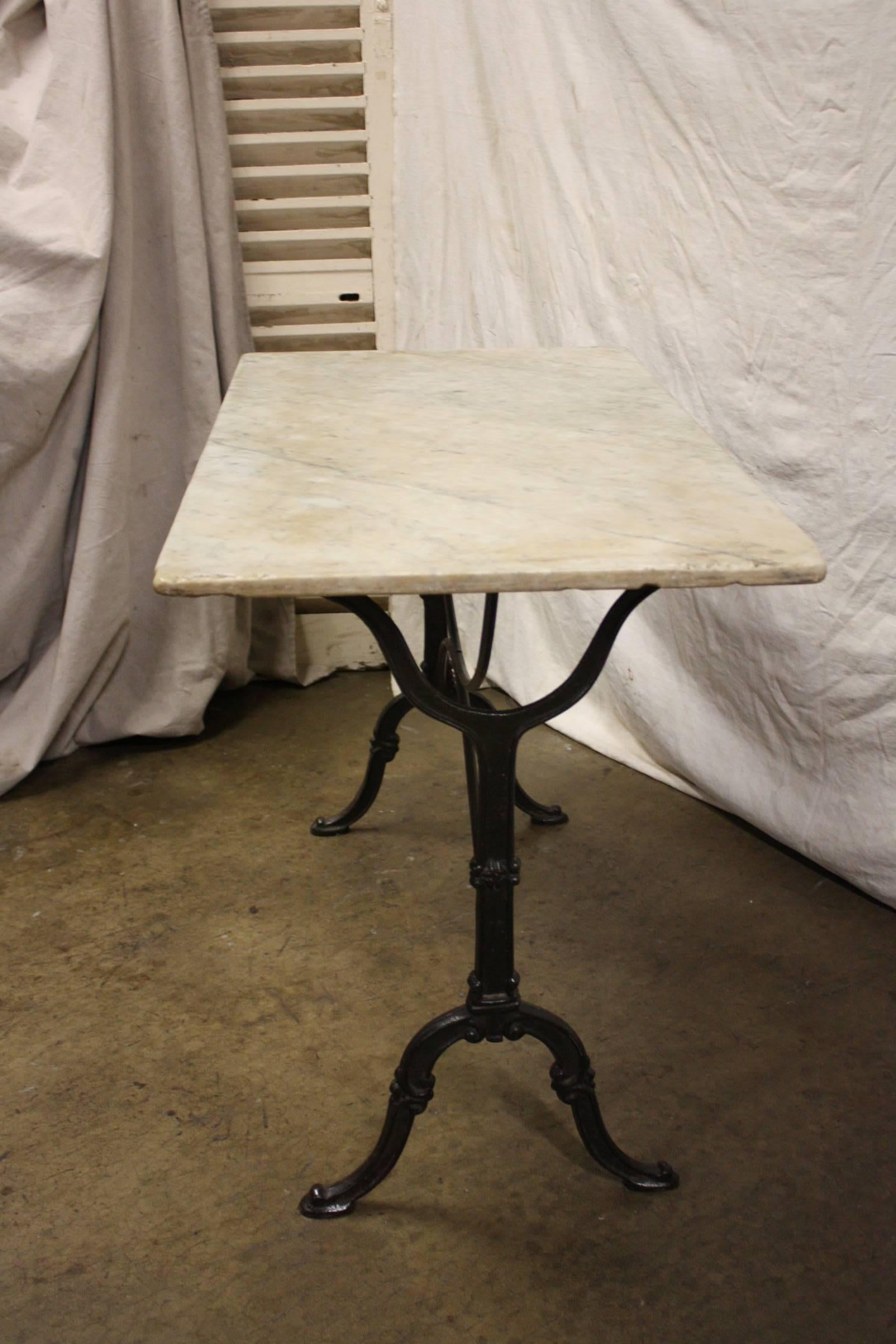 20th Century Charming French Bistro Table