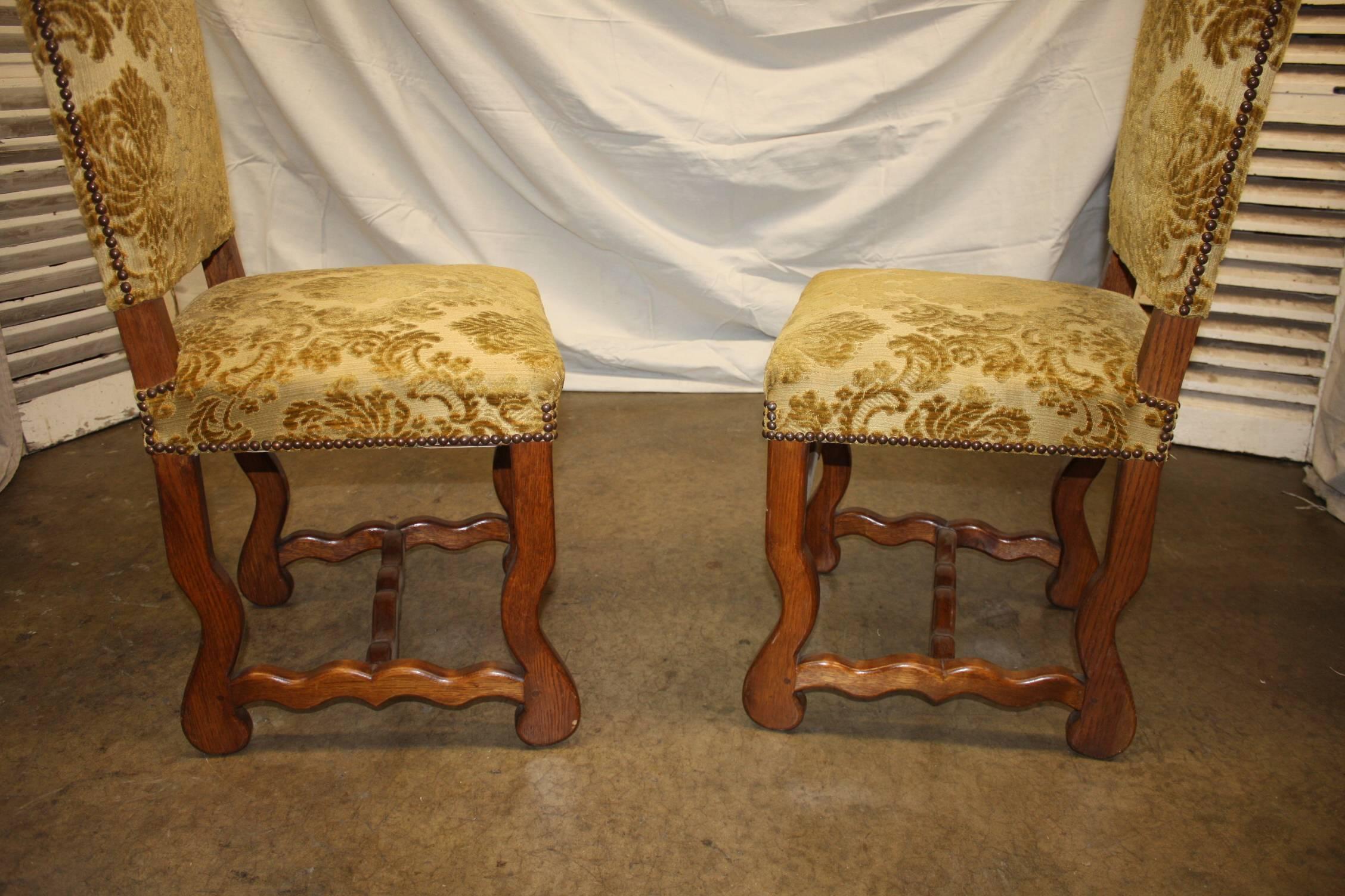 Late 19th Century French Dining Chairs 1