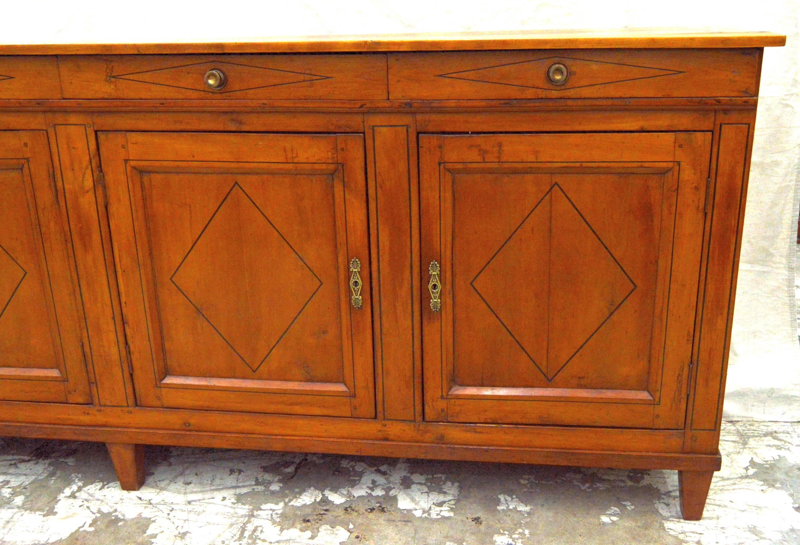 Magnificent French Directoire period sideboard.