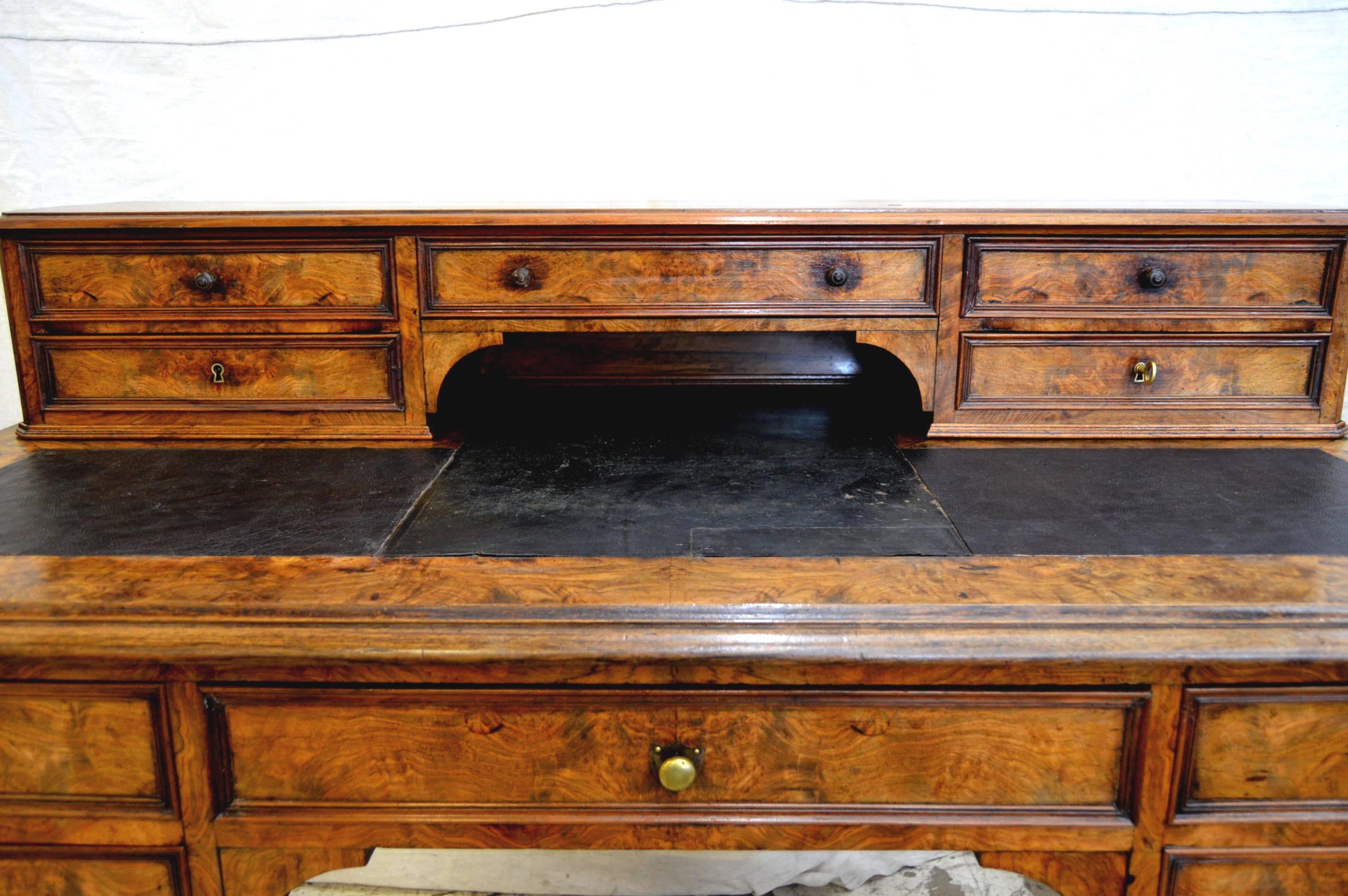Marquetry Gorgeous Louis-Philippe Period Desk 