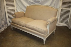 19th Century French Painted Canape