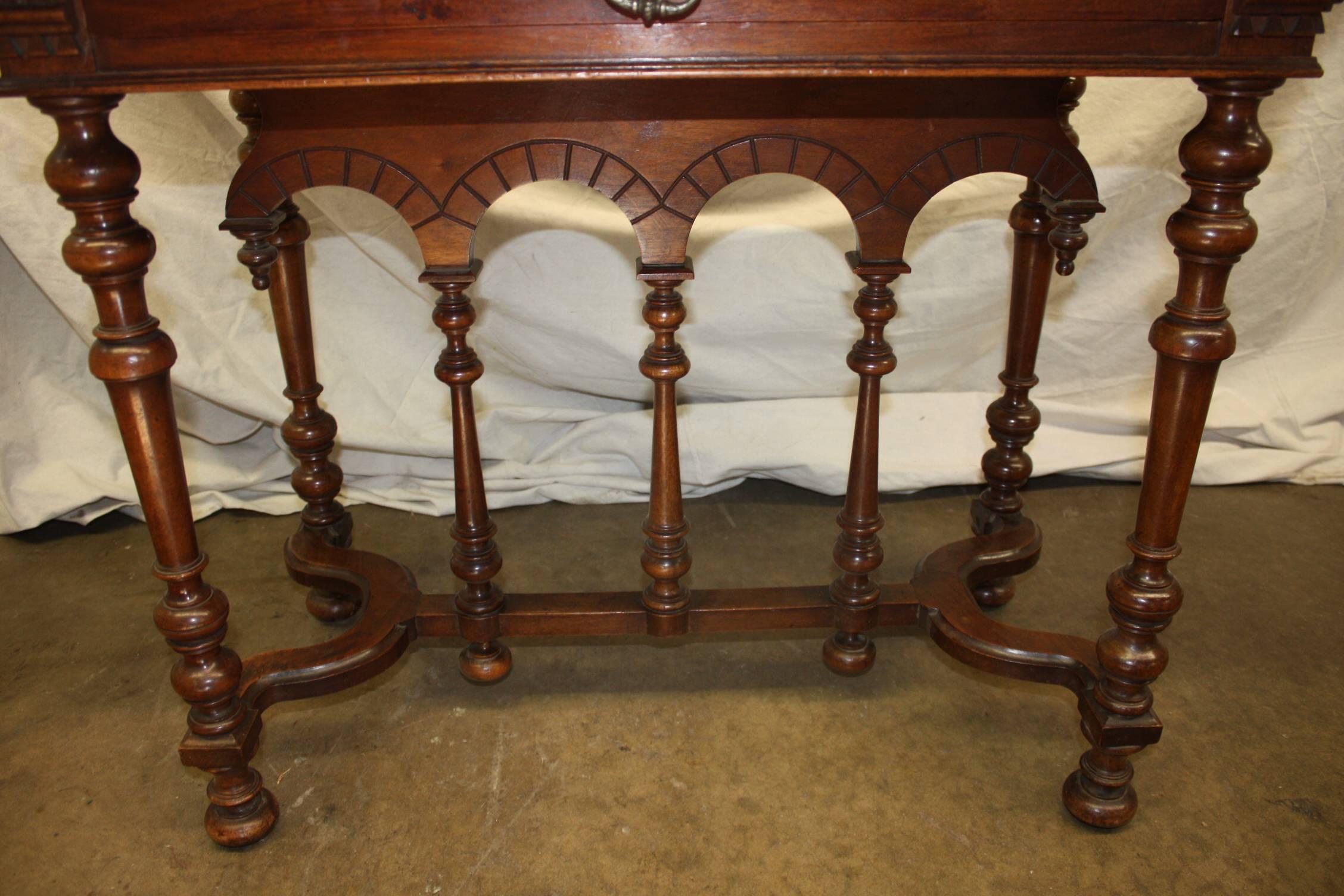 19th Century Gothic Side Table 2
