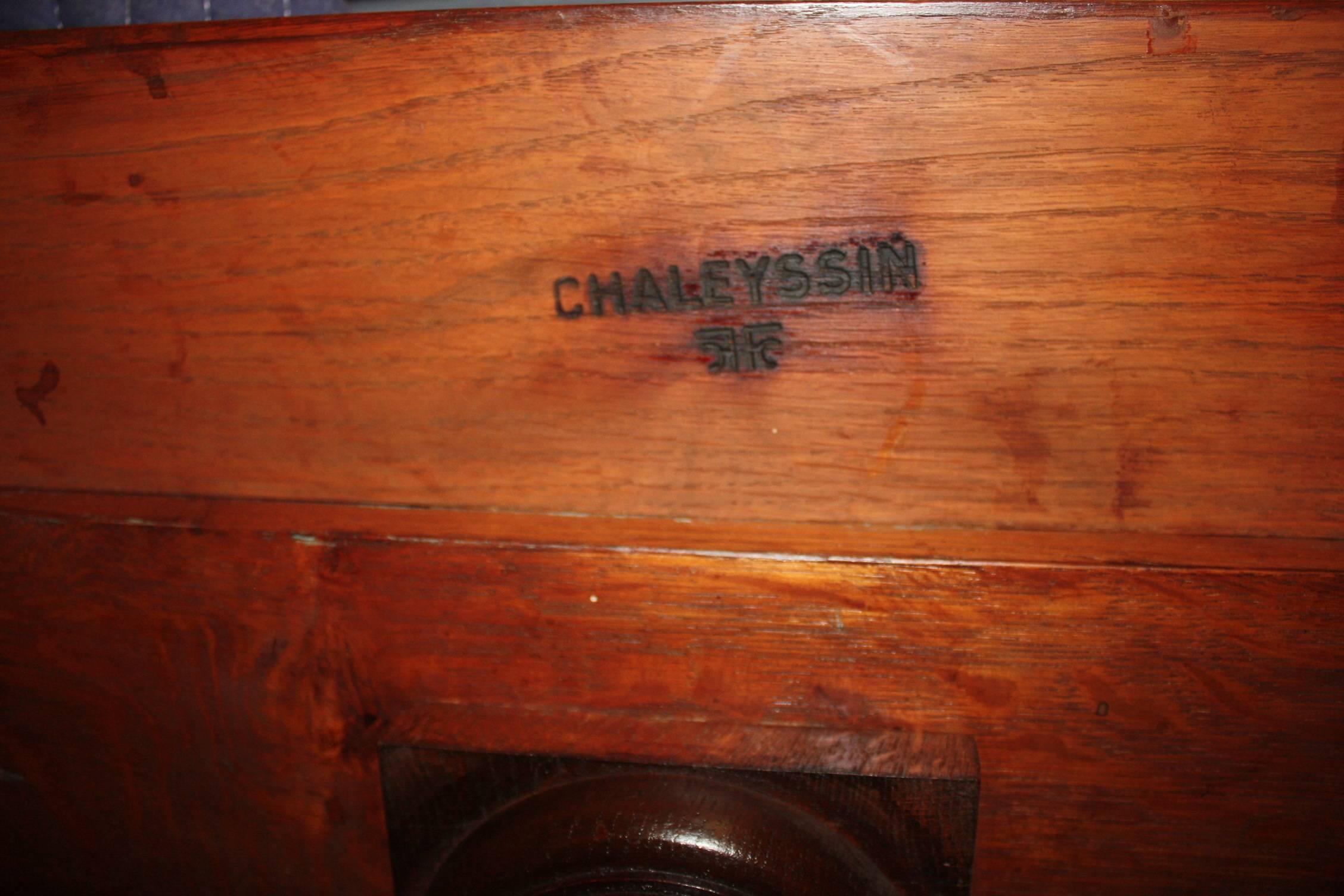 Magnificent Table Signed ''Francisque Chaleyssin'' 3