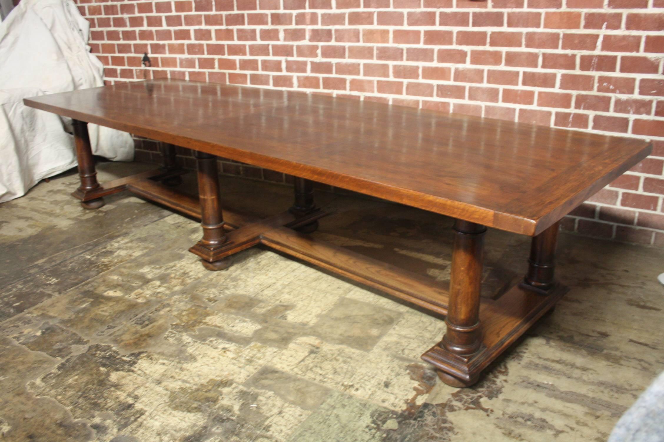 Magnificent Table Signed ''Francisque Chaleyssin'' In Excellent Condition In Stockbridge, GA