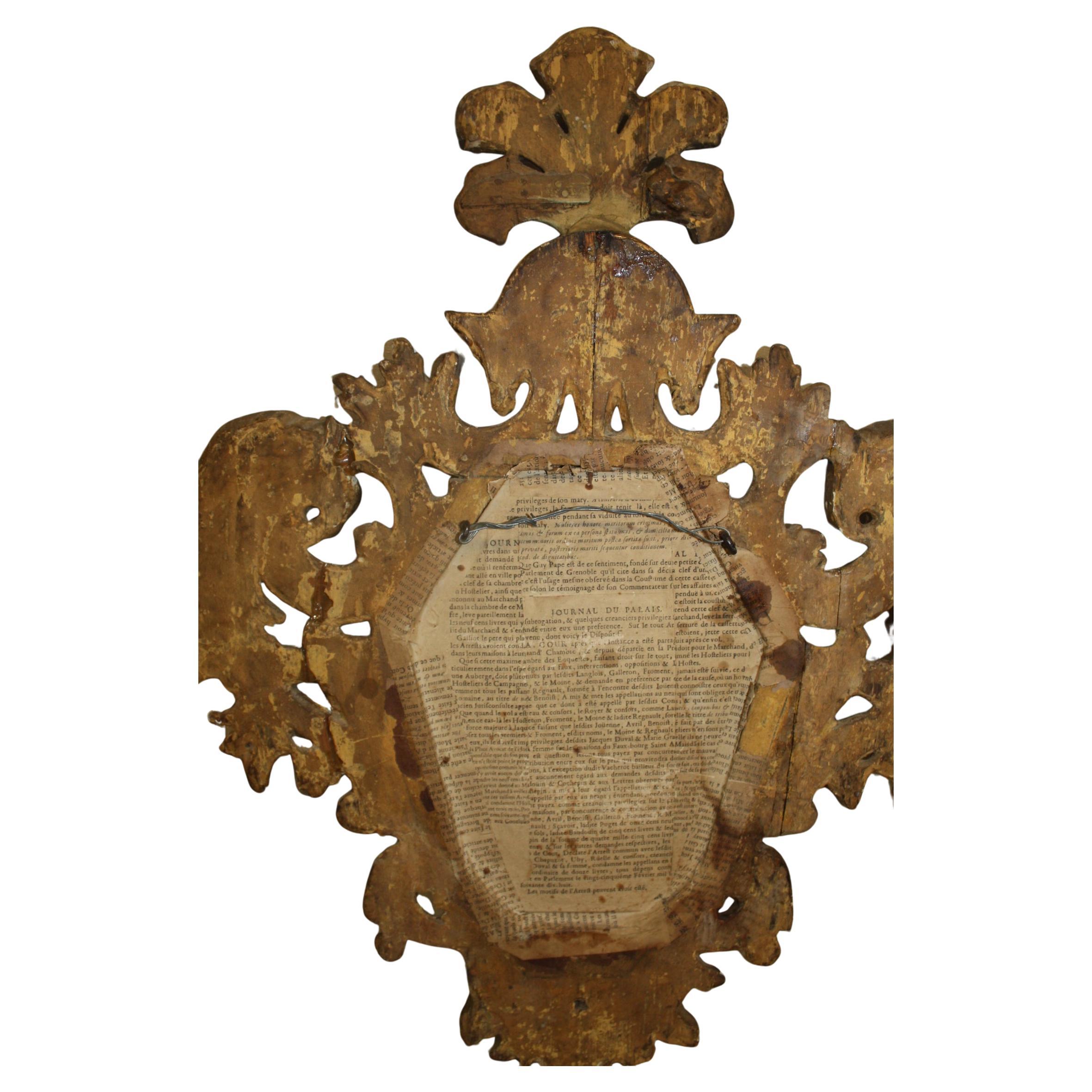 Espejo italiano de principios del siglo XIX en venta 3