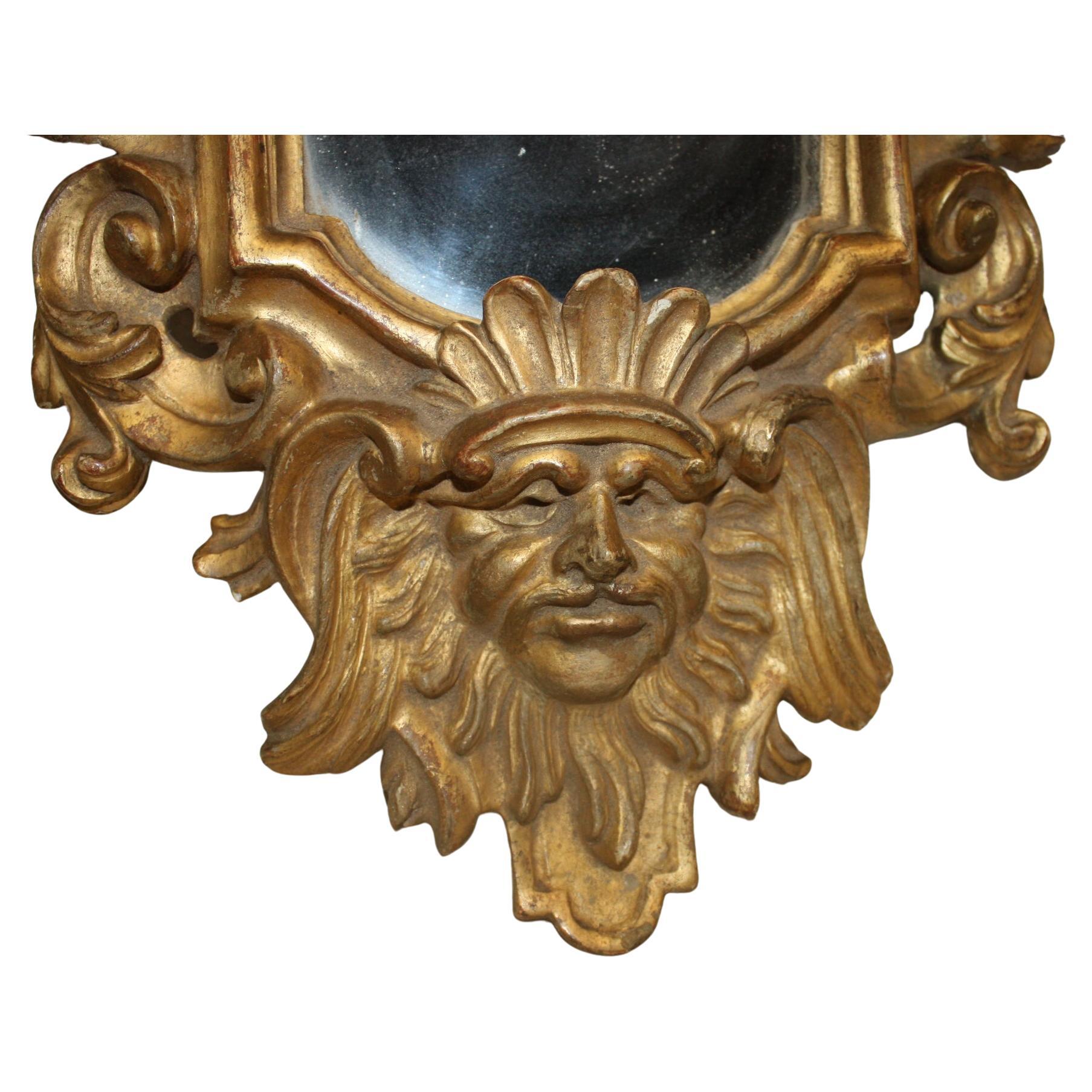 Espejo italiano de principios del siglo XIX Madera en venta