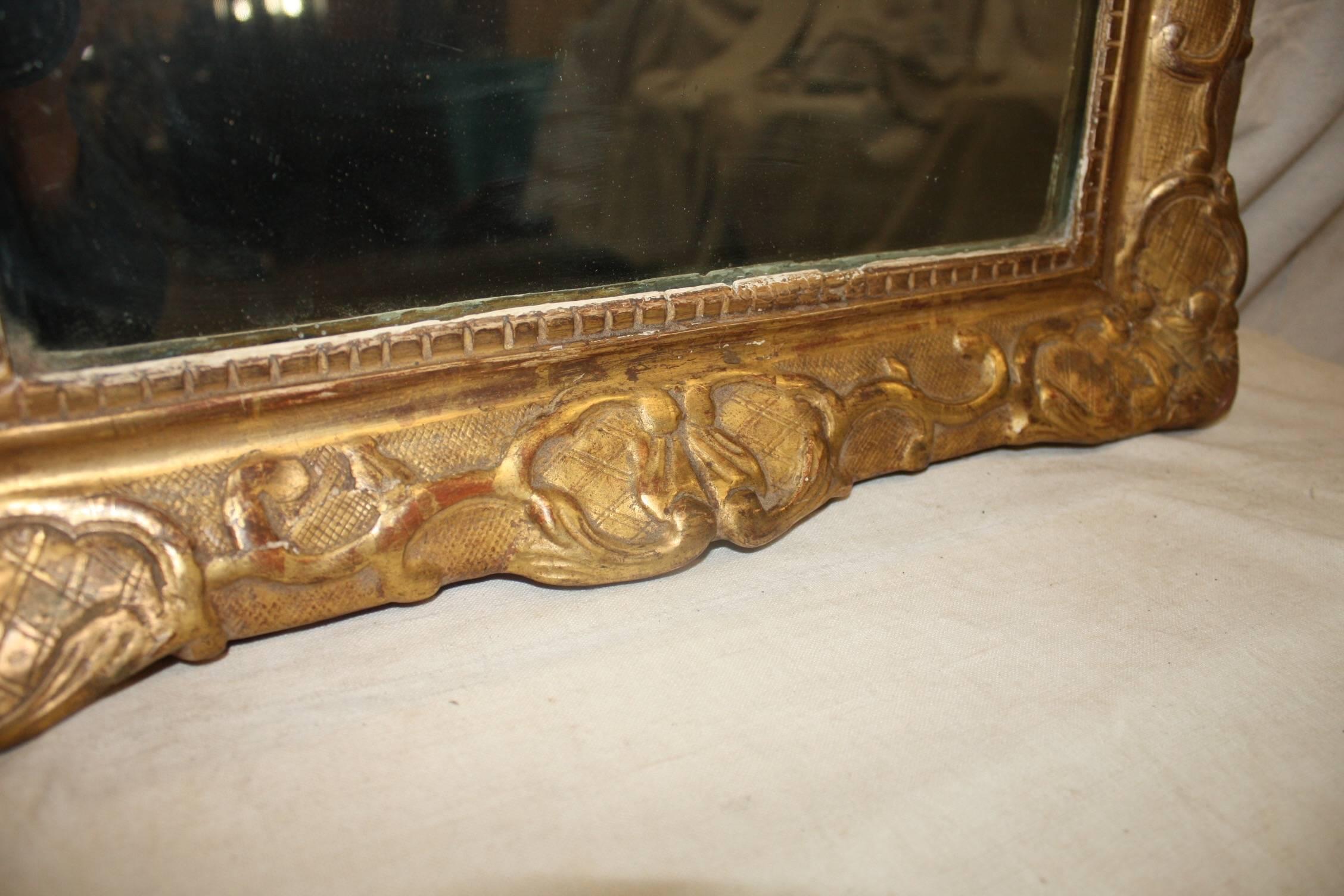 18th Century French Period Regence Mirror For Sale