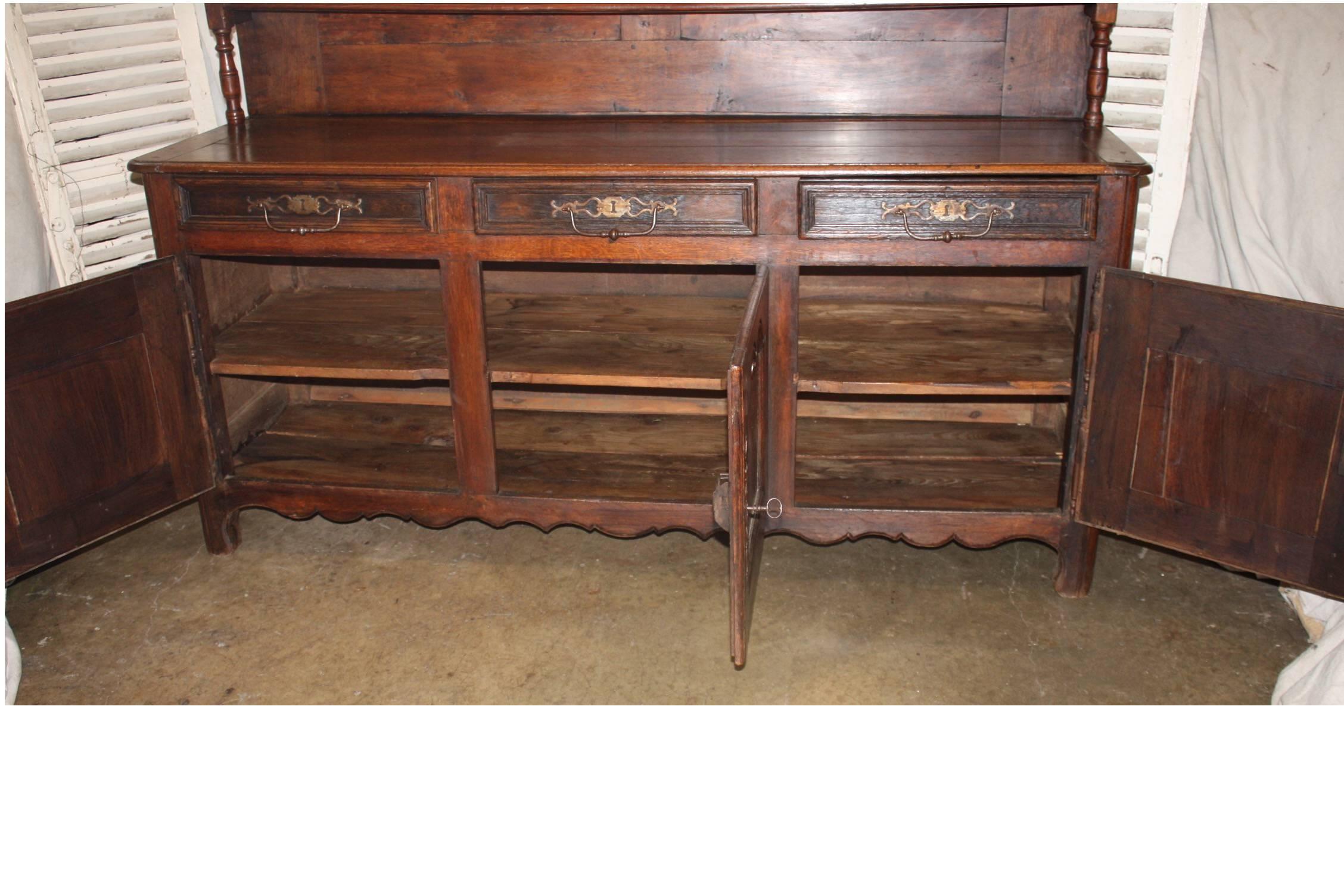 Remarkable 18th Century French Hutch 2