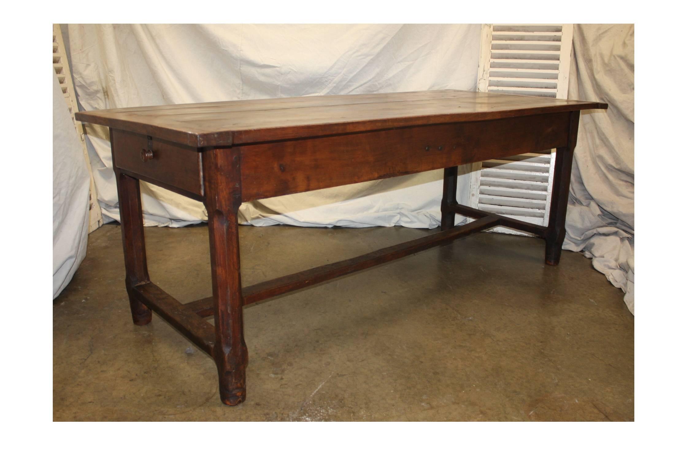 Early 19th Century French Farm Table 2