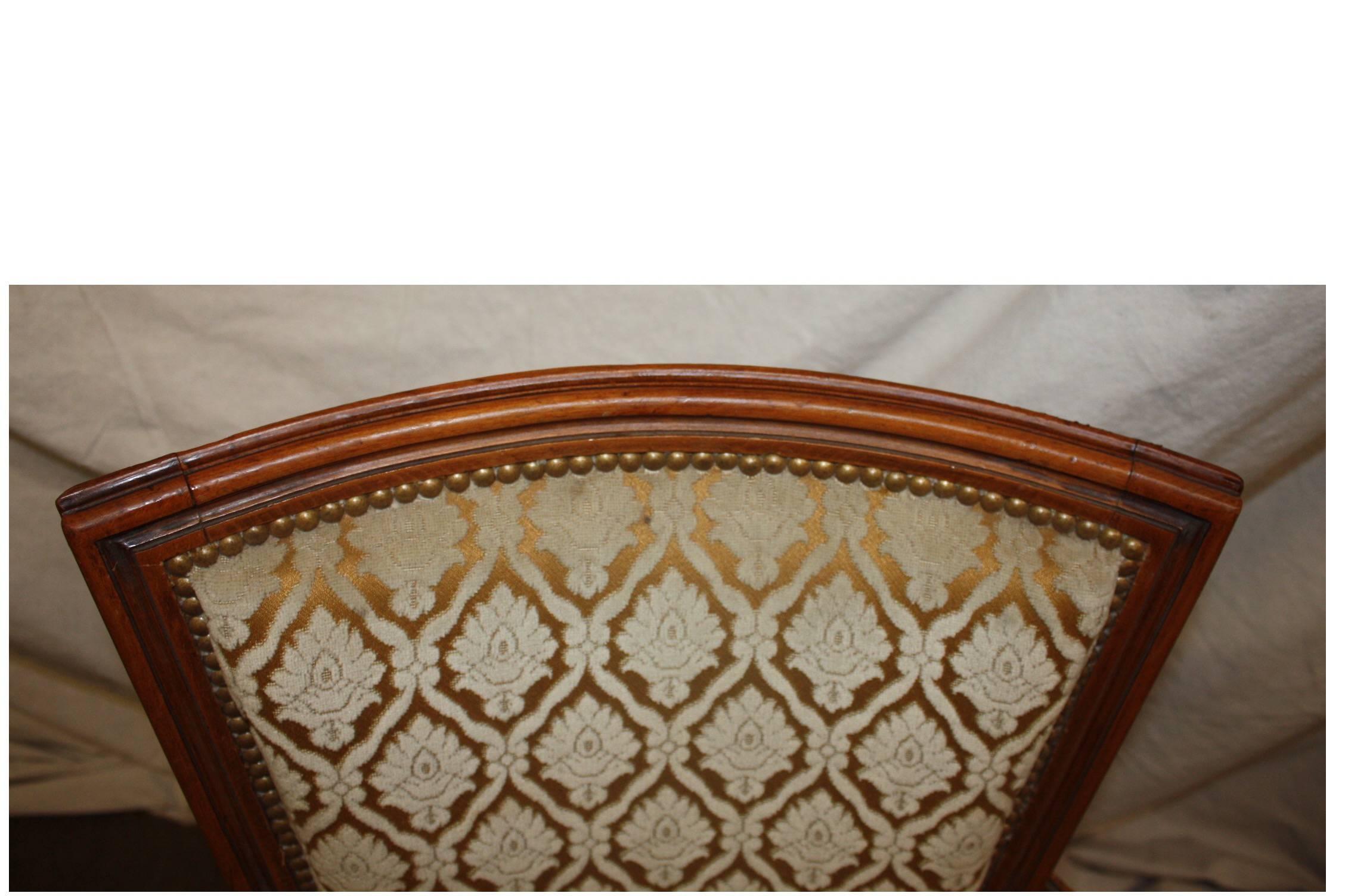 Louis XVI Charming 19th Century French Bergere Chair