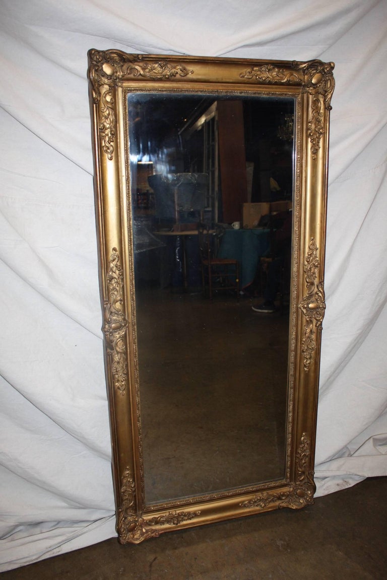 Charming 19th century French mirror.
